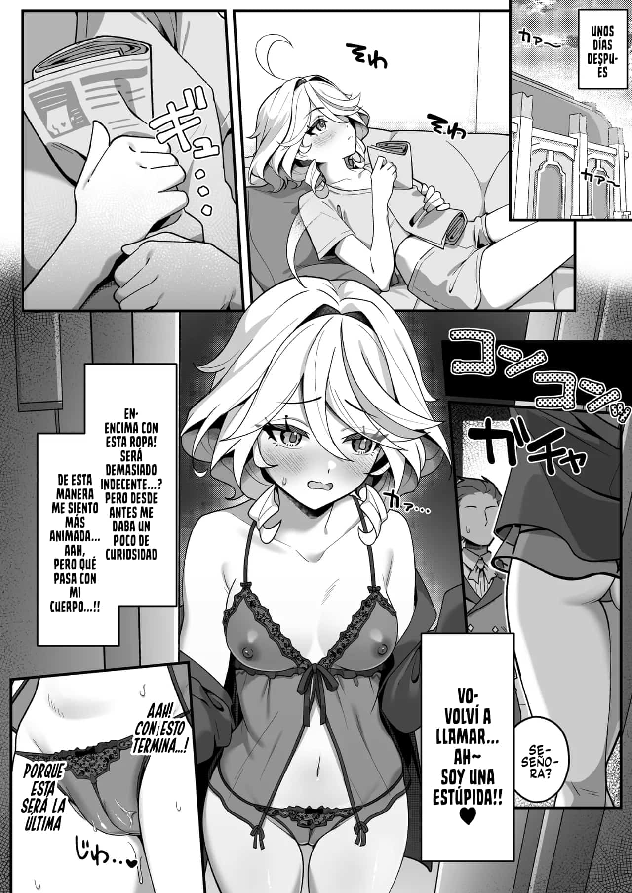 [piccione!!] Jiyuu no Yorokobi ni Oborete - Ahogándose en los Placeres de la Libertad (Genshin Impact) [Spanish] [Traducciones Jaguarlo] [Digital] imagen número 17