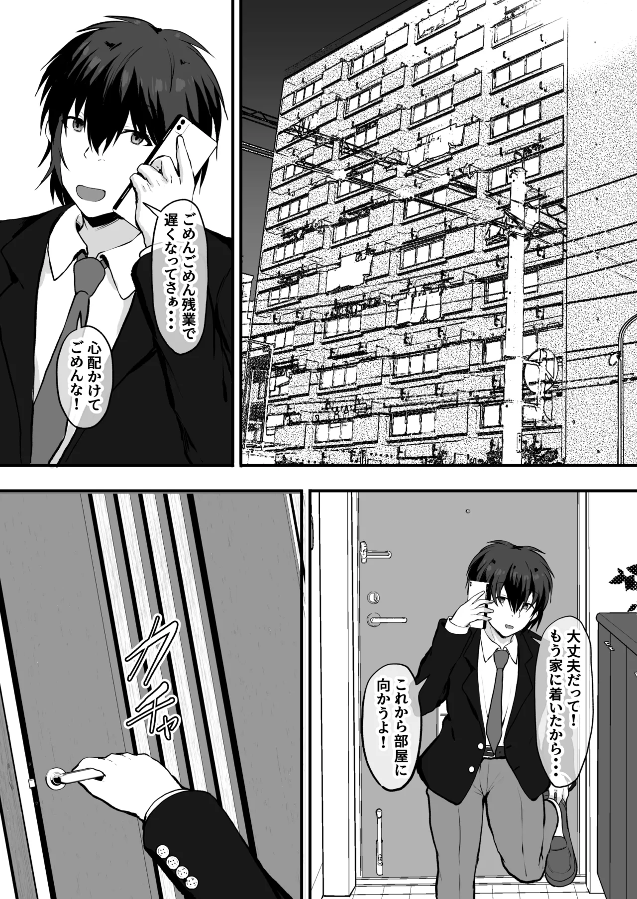 [量子工房（HADRON9）] ニート妹×社畜兄 オナホ扱いしていた妹と純愛に至るまで 图片编号 3