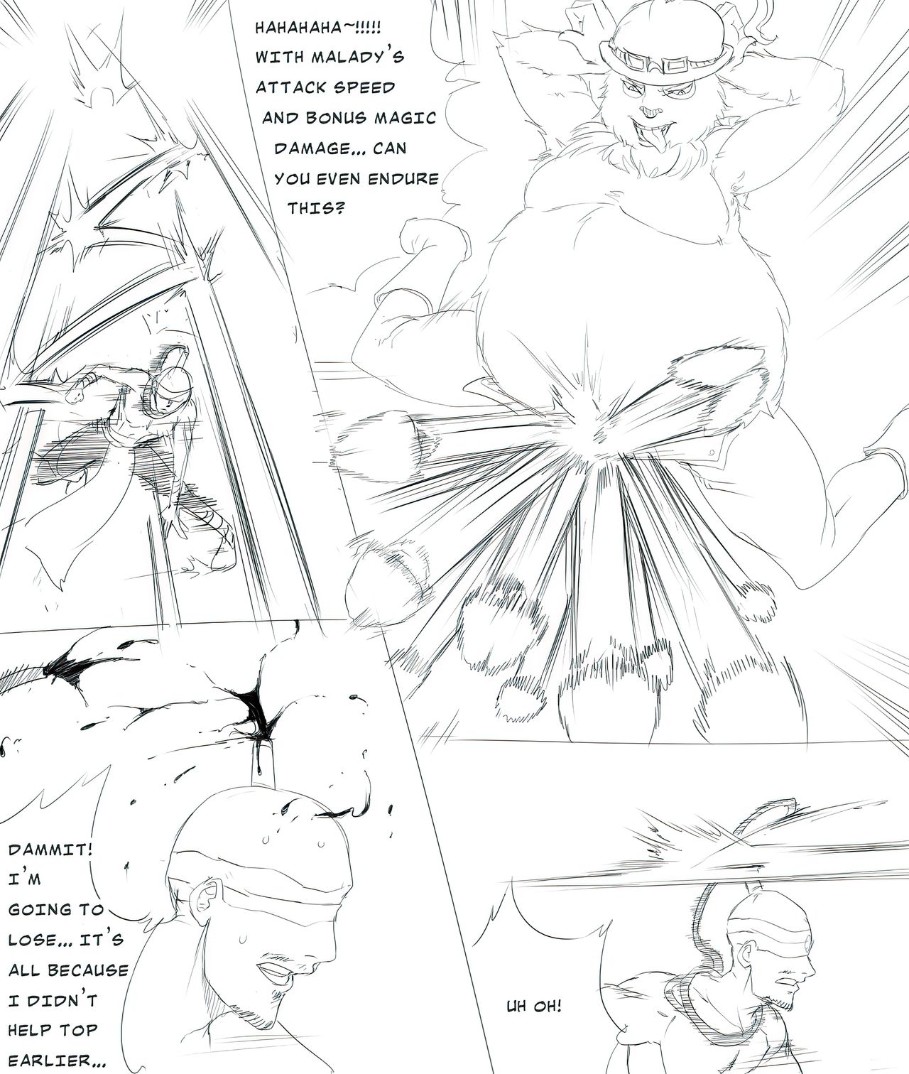 [scofa] Teemo's Malady (League of Legends) [English] [Tvor, cabbiethefirst] Upscaled imagen número 6