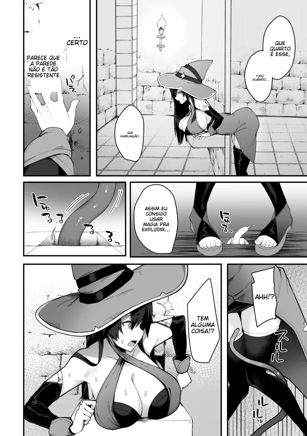 [Anthology] 2D Comic Magazine Futanari Kabe Sao Kabe Shiri Futanari Heroine Sakusei Iki Jigoku! Vol. 2 [Portuguese-BR] (TR-61) [Digital] image number 68