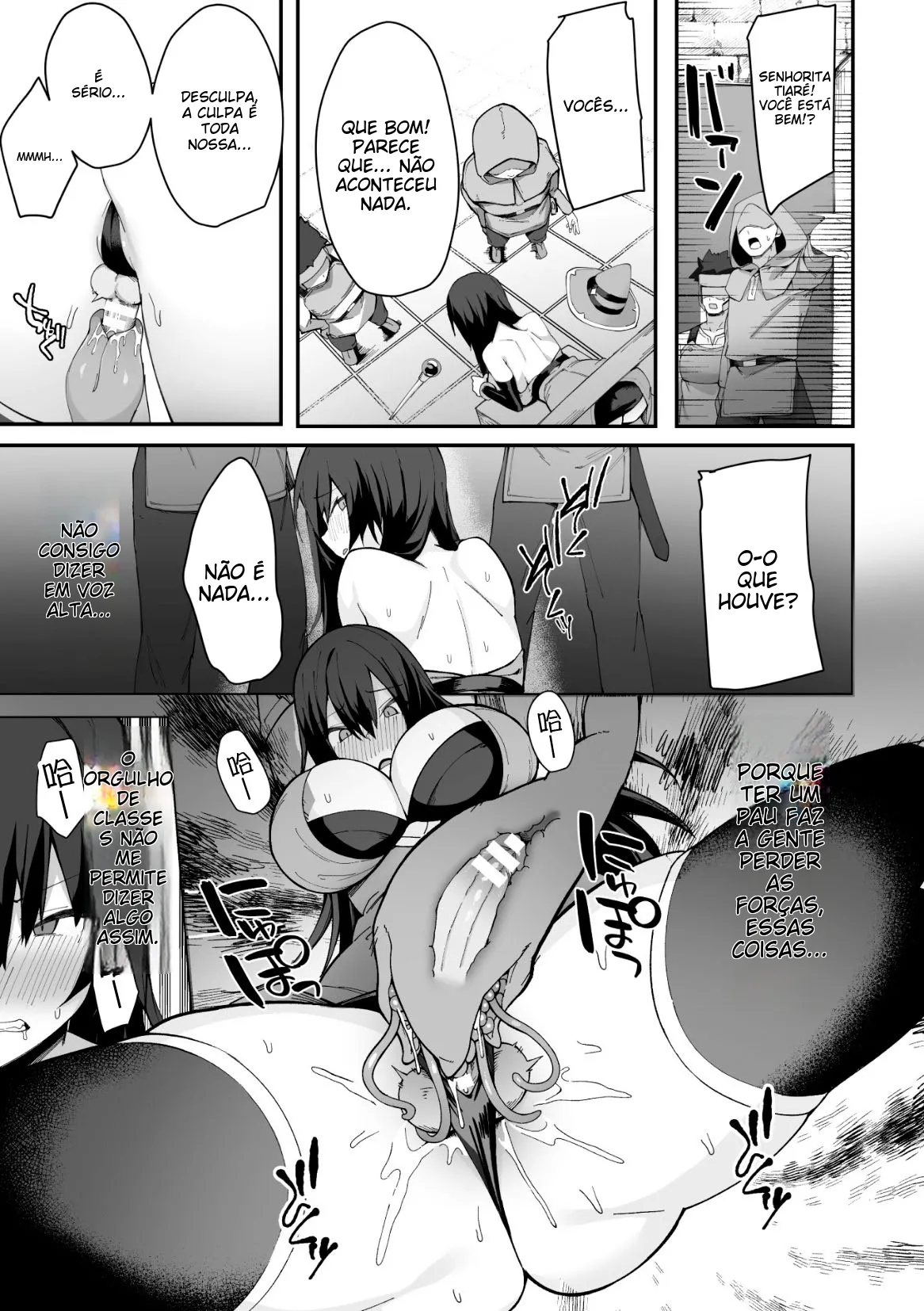 [Anthology] 2D Comic Magazine Futanari Kabe Sao Kabe Shiri Futanari Heroine Sakusei Iki Jigoku! Vol. 2 [Portuguese-BR] (TR-61) [Digital] image number 75