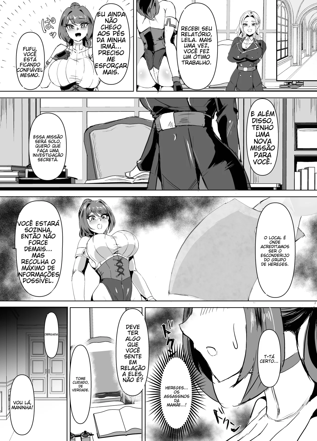 [Torigara Soup (Yotaka)] Wakate Elite na Seijo Kishi-sama, Kyouaku Shokushu ni Shiborareru ~Mugen ni Ikasare Buzama Haiboku Maryokujiru Tarenagashi Genkai Energy Drain Hen~ [Portuguese-BR] (TR-67) image number 3