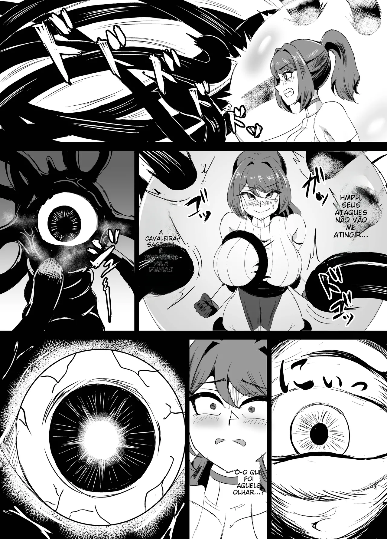 [Torigara Soup (Yotaka)] Wakate Elite na Seijo Kishi-sama, Kyouaku Shokushu ni Shiborareru ~Mugen ni Ikasare Buzama Haiboku Maryokujiru Tarenagashi Genkai Energy Drain Hen~ [Portuguese-BR] (TR-67) image number 12