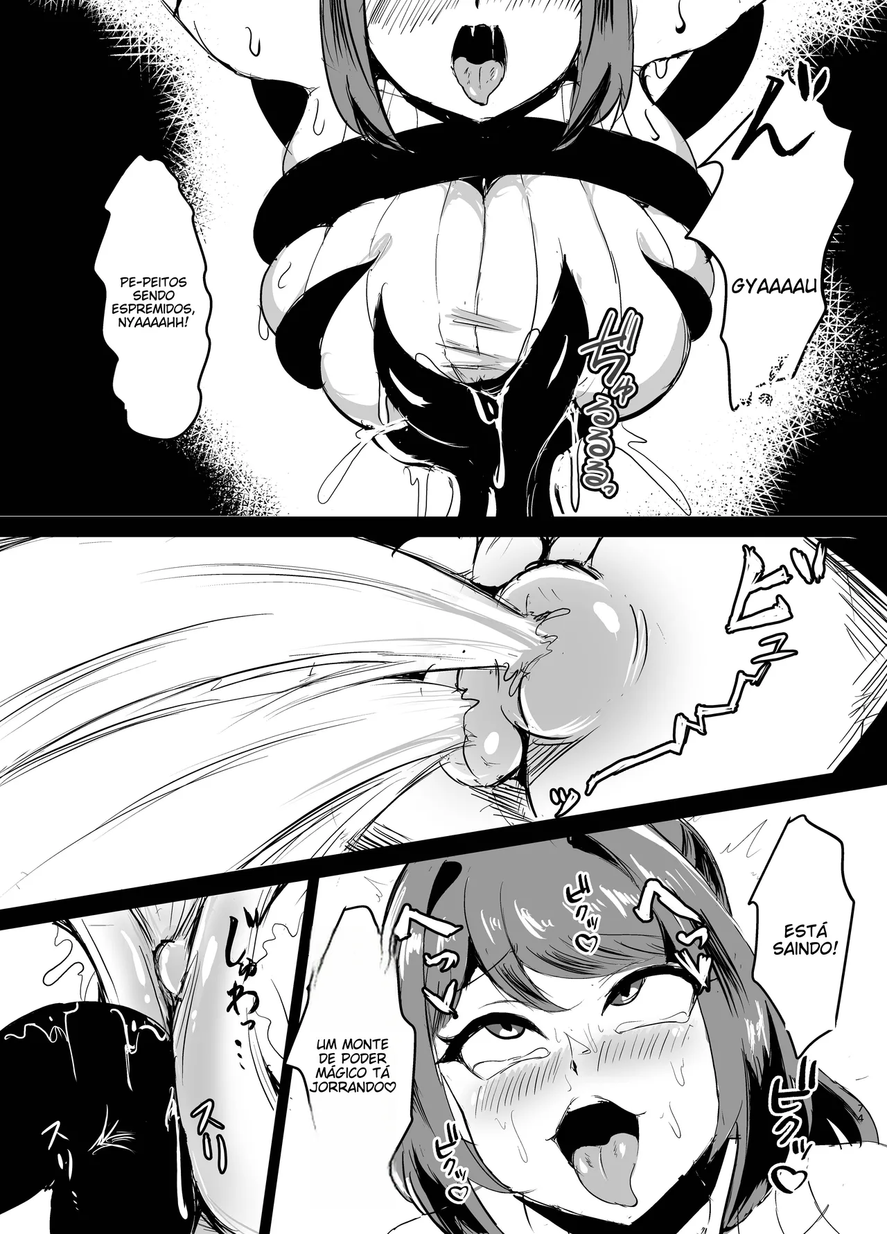 [Torigara Soup (Yotaka)] Wakate Elite na Seijo Kishi-sama, Kyouaku Shokushu ni Shiborareru ~Mugen ni Ikasare Buzama Haiboku Maryokujiru Tarenagashi Genkai Energy Drain Hen~ [Portuguese-BR] (TR-67) image number 22