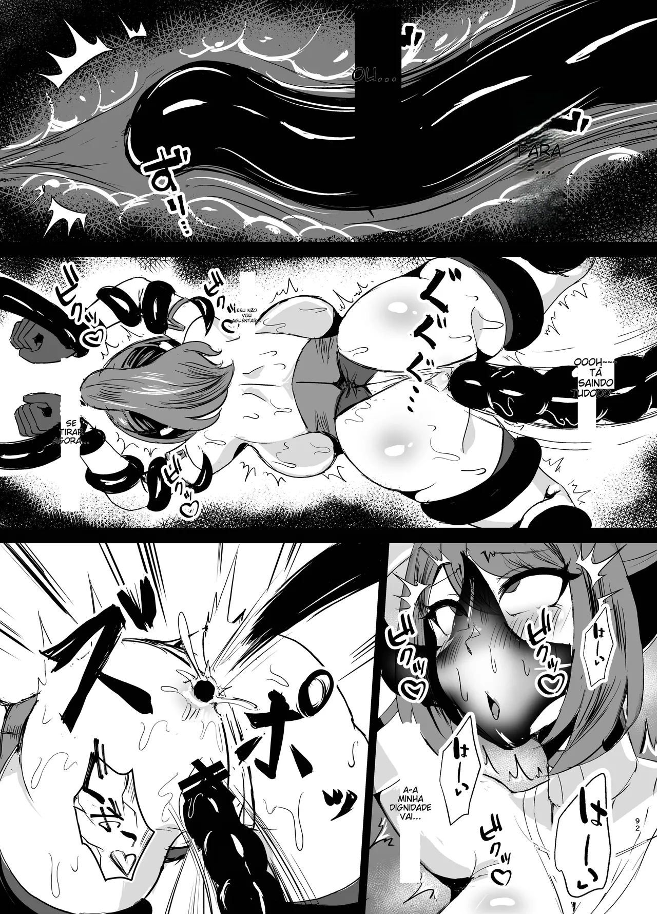 [Torigara Soup (Yotaka)] Wakate Elite na Seijo Kishi-sama, Kyouaku Shokushu ni Shiborareru ~Mugen ni Ikasare Buzama Haiboku Maryokujiru Tarenagashi Genkai Energy Drain Hen~ [Portuguese-BR] (TR-67) image number 40