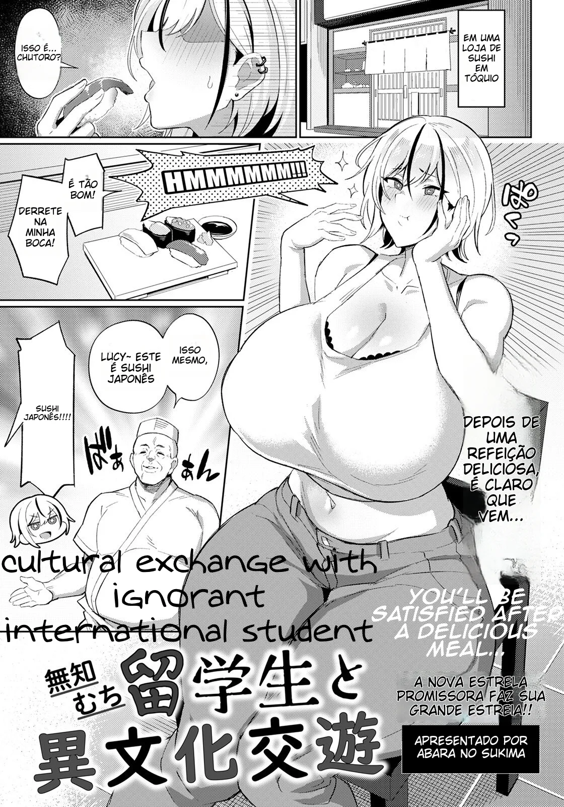 [Abara no Sukima] Muchimuchi Ryuugakusei to Ibunka Kouyuu | Cultural Exchange with Ignorant International Student (ANGEL Club 2022-06) [Portuguese-BR] (TR-101) [Digital] изображение № 1