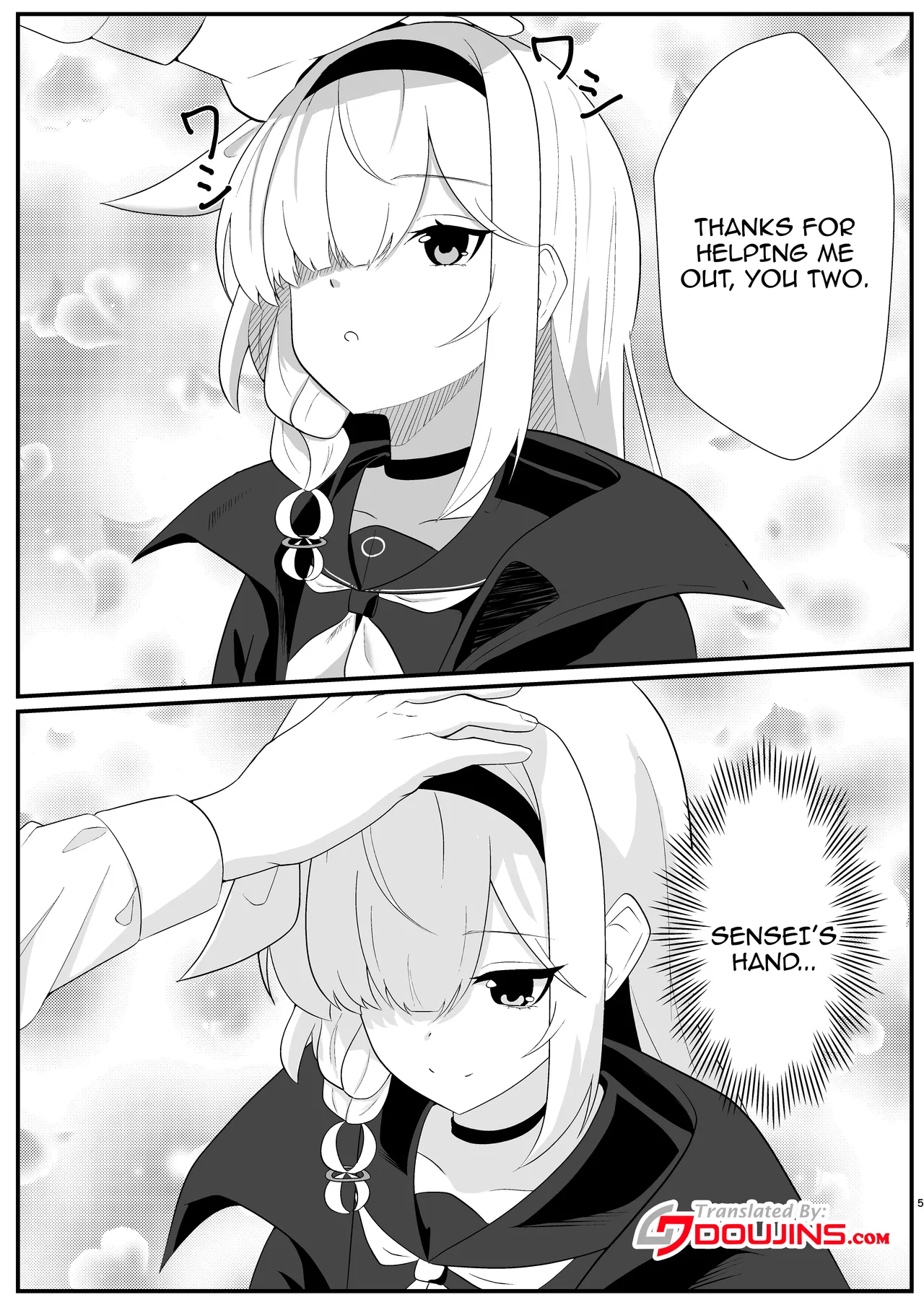 [-A- (A)] Machi Kogarete | Anxiously Waiting (Blue Archive) [English] {Doujins.com} [Digital] Bildnummer 4