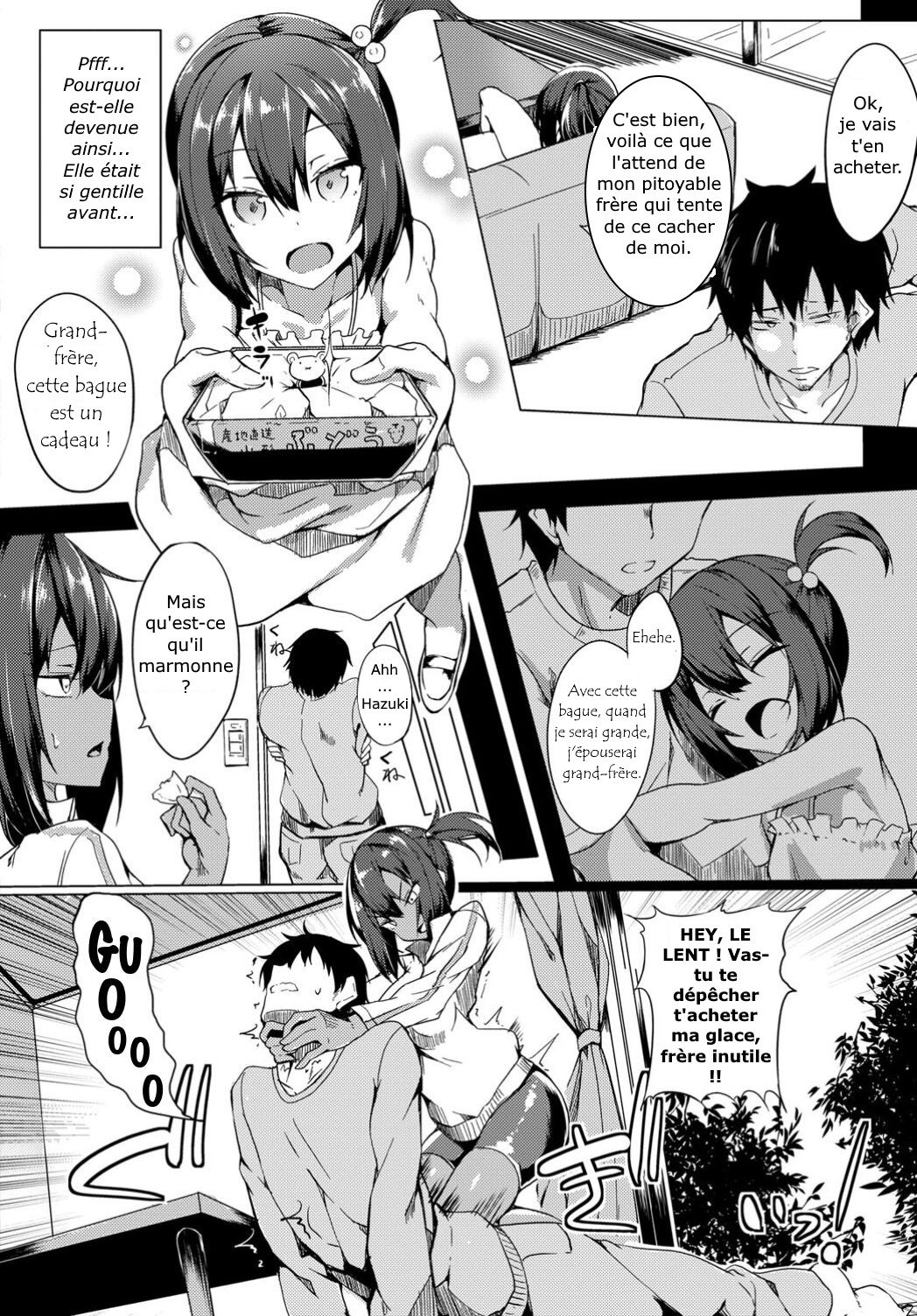 [Fuji-han] Namaiki Imouto, Orikou Daisakusen (COMIC BAVEL 2019-08) [French] [Digital] 画像番号 2