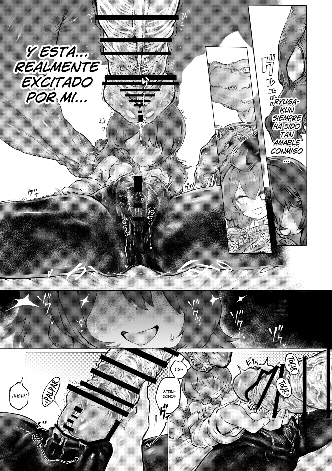 [Jingai Kaki Saurus18 (Saurus18)] Party Member no Ryuujinzoku kara Haramase Kyuukon Sareta kedo Manzara demo Nai [Spanish] [Hellsing Scans] numero di immagine  15