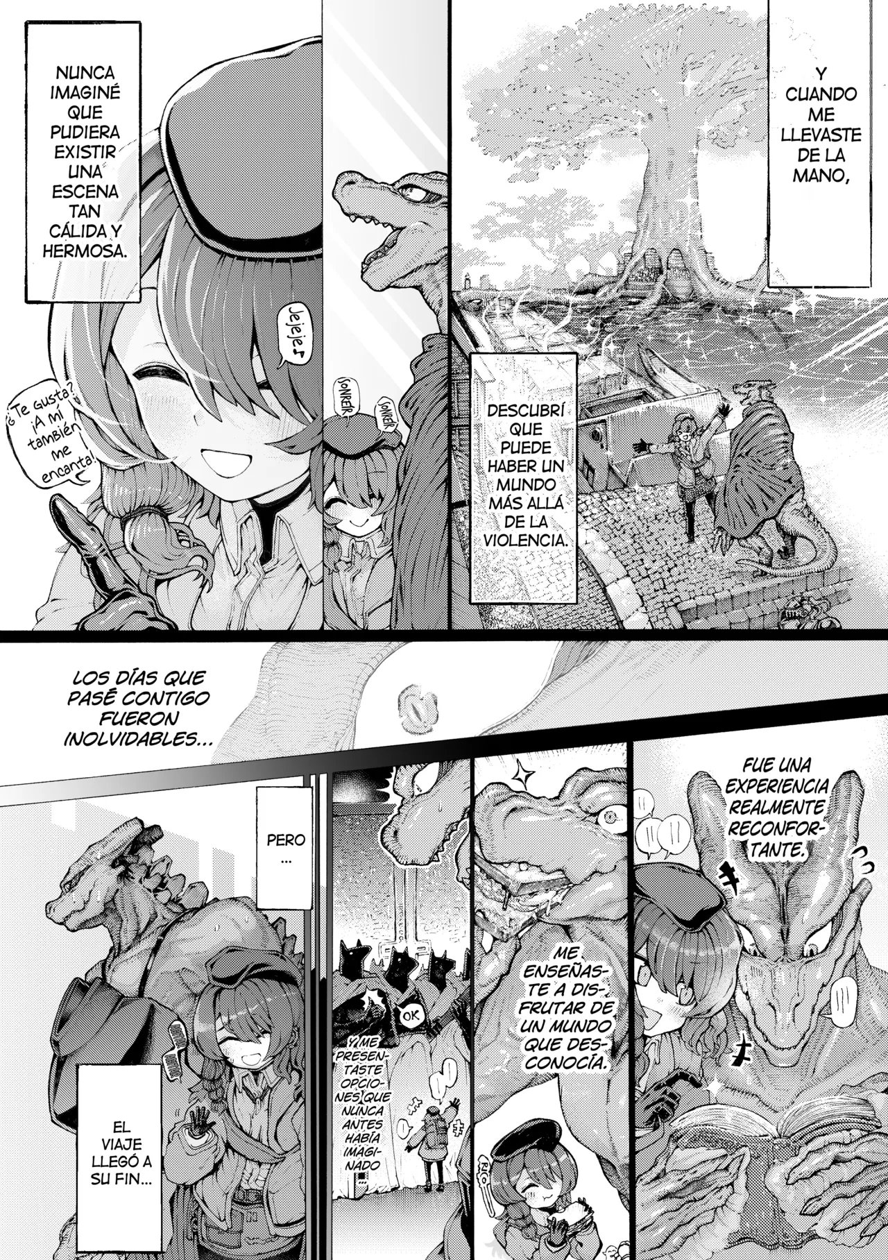 [Jingai Kaki Saurus18 (Saurus18)] Party Member no Ryuujinzoku kara Haramase Kyuukon Sareta kedo Manzara demo Nai [Spanish] [Hellsing Scans] numero di immagine  30