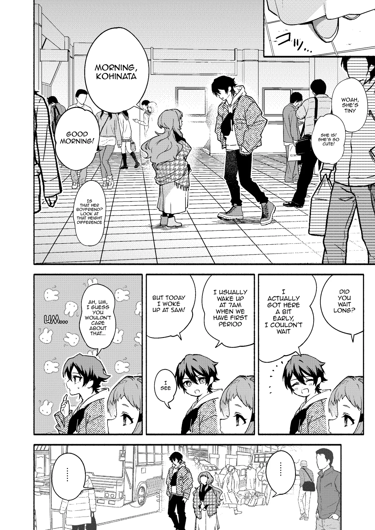 [Sakida Shoten (Sakida Saki)] Mako-senpai ni Taberareru. ~Chiisakute Dekkai Ama Sado Senpai ni Otosareru~ | Eaten By Mako-senpai ~Falling To A Tiny But Huge Sadist Senpai~ [English] {Doujins.com} [Digital] numero di immagine  4