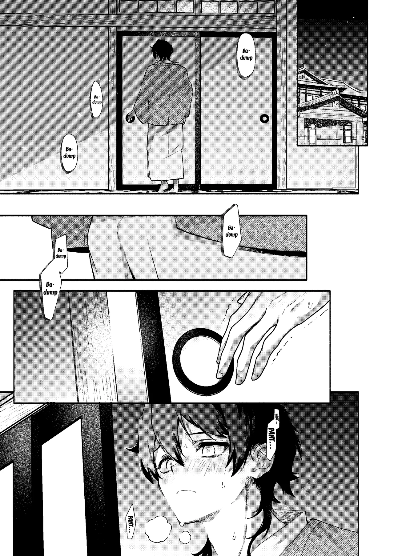 [Sakida Shoten (Sakida Saki)] Mako-senpai ni Taberareru. ~Chiisakute Dekkai Ama Sado Senpai ni Otosareru~ | Eaten By Mako-senpai ~Falling To A Tiny But Huge Sadist Senpai~ [English] {Doujins.com} [Digital] numero di immagine  27