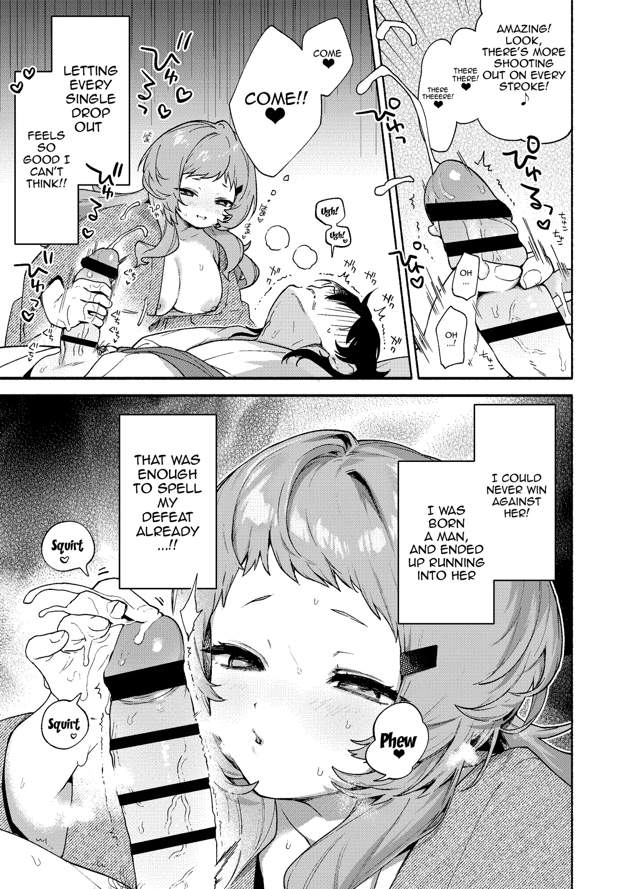 [Sakida Shoten (Sakida Saki)] Mako-senpai ni Taberareru. ~Chiisakute Dekkai Ama Sado Senpai ni Otosareru~ | Eaten By Mako-senpai ~Falling To A Tiny But Huge Sadist Senpai~ [English] {Doujins.com} [Digital] numero di immagine  31