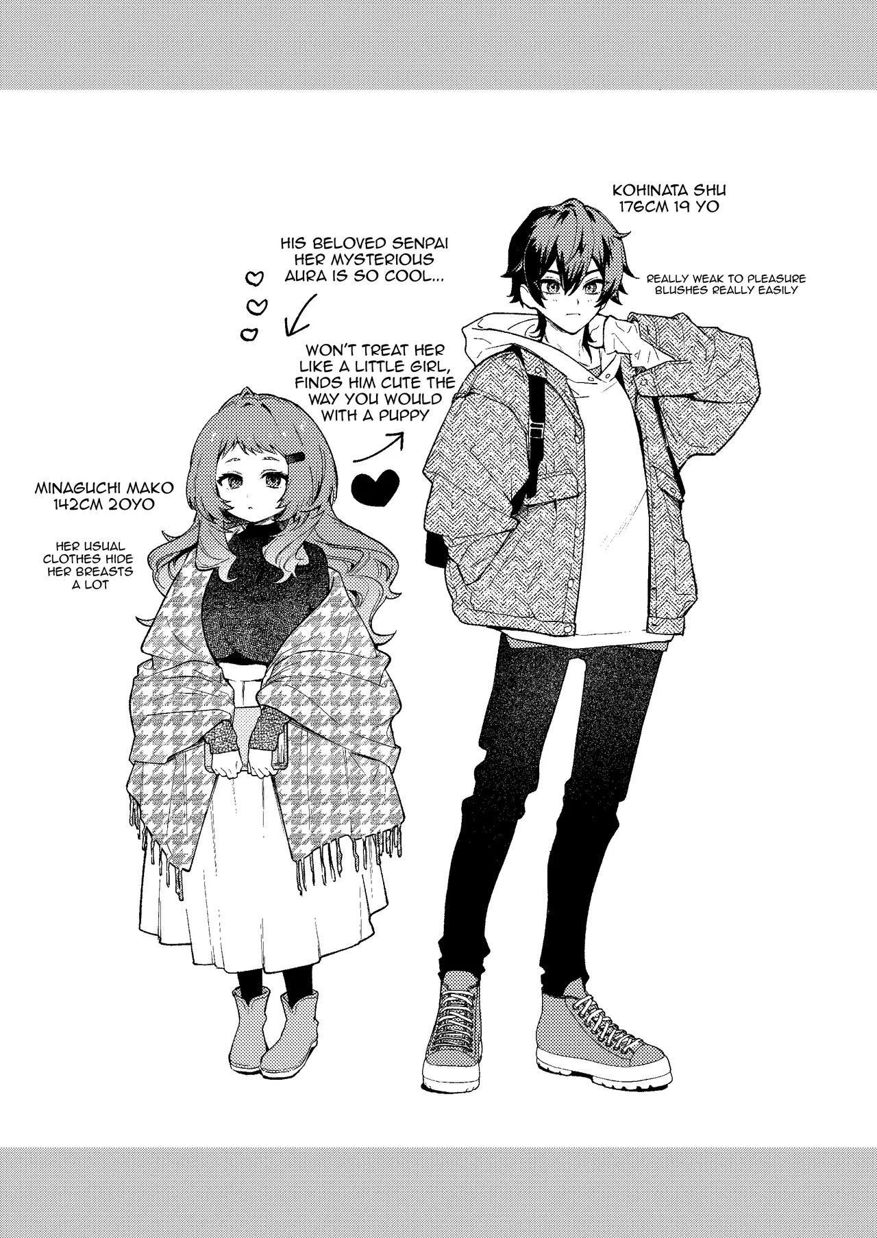 [Sakida Shoten (Sakida Saki)] Mako-senpai ni Taberareru. ~Chiisakute Dekkai Ama Sado Senpai ni Otosareru~ | Eaten By Mako-senpai ~Falling To A Tiny But Huge Sadist Senpai~ [English] {Doujins.com} [Digital] numero di immagine  47