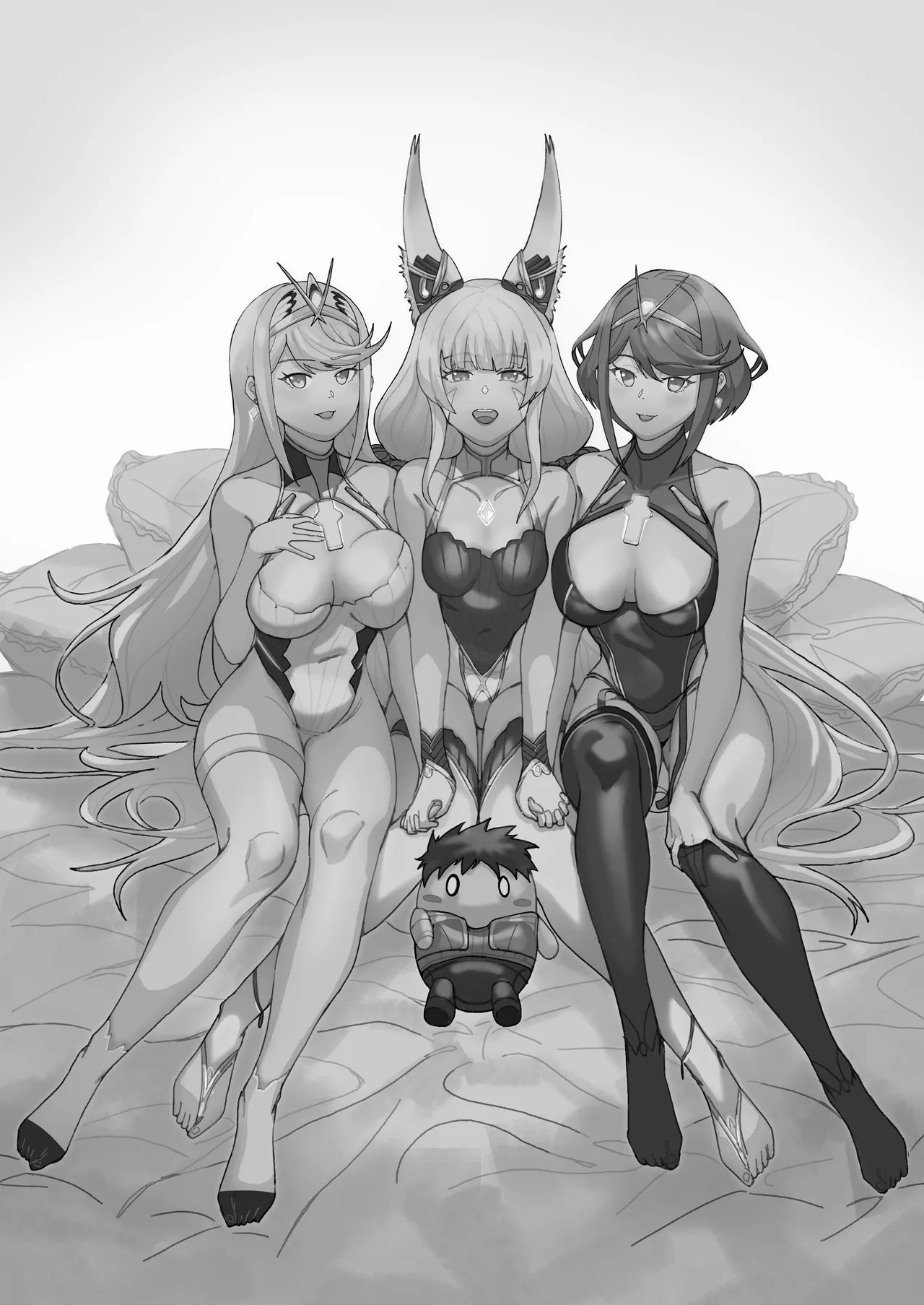 [VEGAS PROJECT (kayanoyuki)] X.BLADE 2.5 (Xenoblade Chronicles 2) [English] {Doujins.com} [Digital] imagen número 3