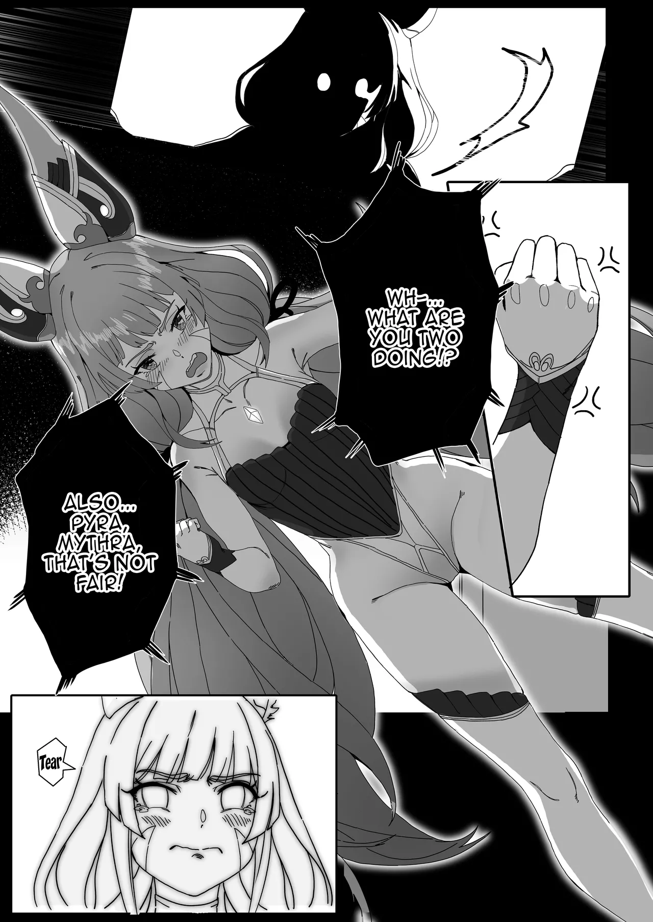 [VEGAS PROJECT (kayanoyuki)] X.BLADE 2.5 (Xenoblade Chronicles 2) [English] {Doujins.com} [Digital] imagen número 9