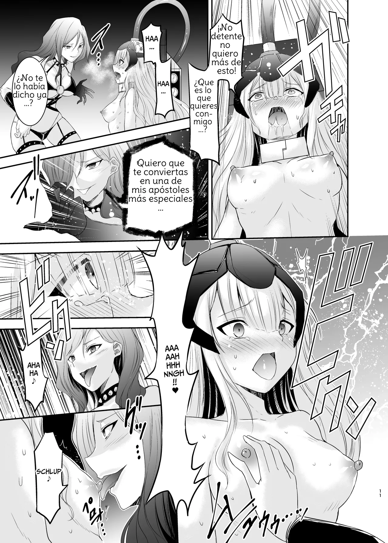 [Elimiko] Magical Girl Lily Telethia's Ordeal ~Caught, Disciplined & Brainwashed by the Villainess~ [Spanish] [Amaterasu] 이미지 번호 15