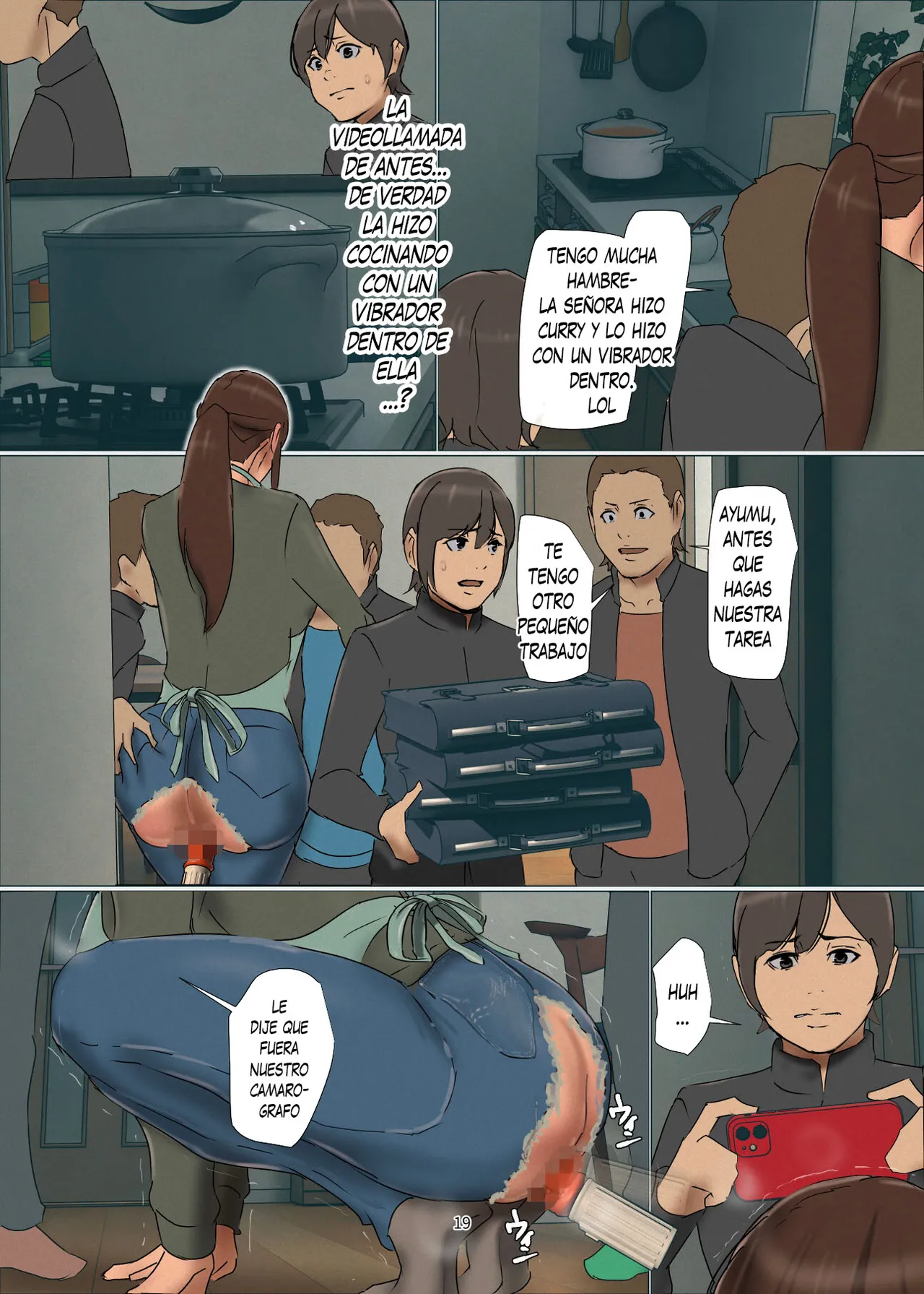 [Yojouhan Shobou] Ikenie no Haha 4 [Spanish] image number 19