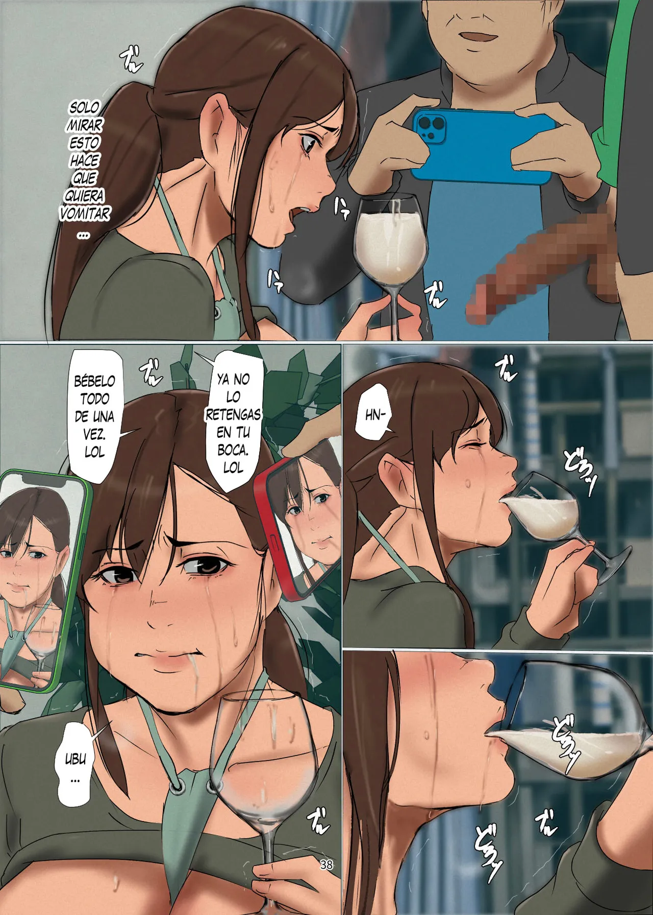 [Yojouhan Shobou] Ikenie no Haha 4 [Spanish] image number 38