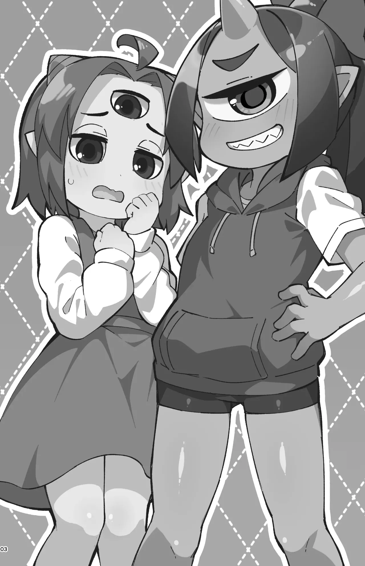 [Fukurou-ya (Fukurou)] Boku no Machi no Jingai Kitan ~ Onikko Hen ~ | 우리 동네 인외기담 -오니 여자애 편- [Korean] [Digital] image number 3