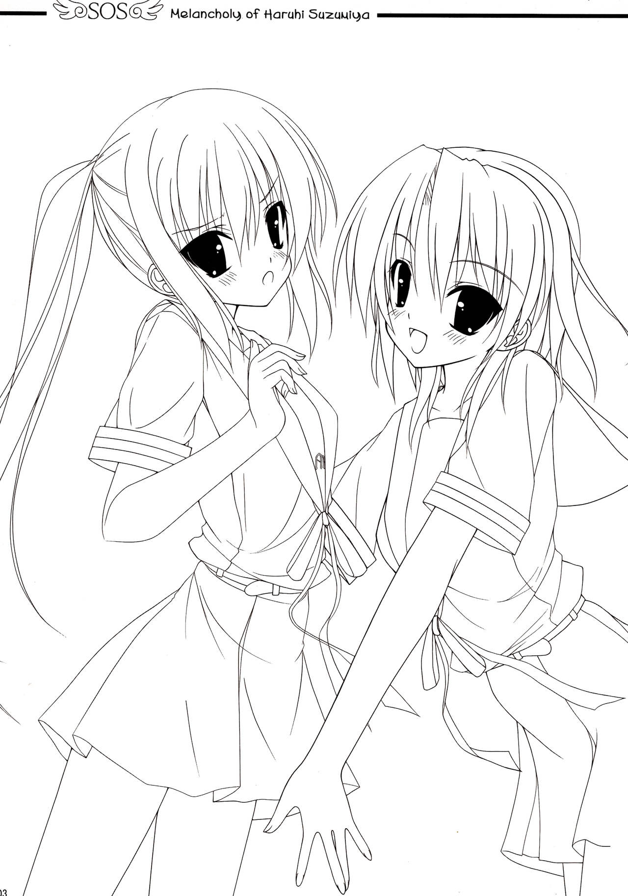 (C74) [MaHoLa (Tomosuke)] HENO HENO KAPPA (Suzumiya Haruhi no Yuuutsu) Bildnummer 2