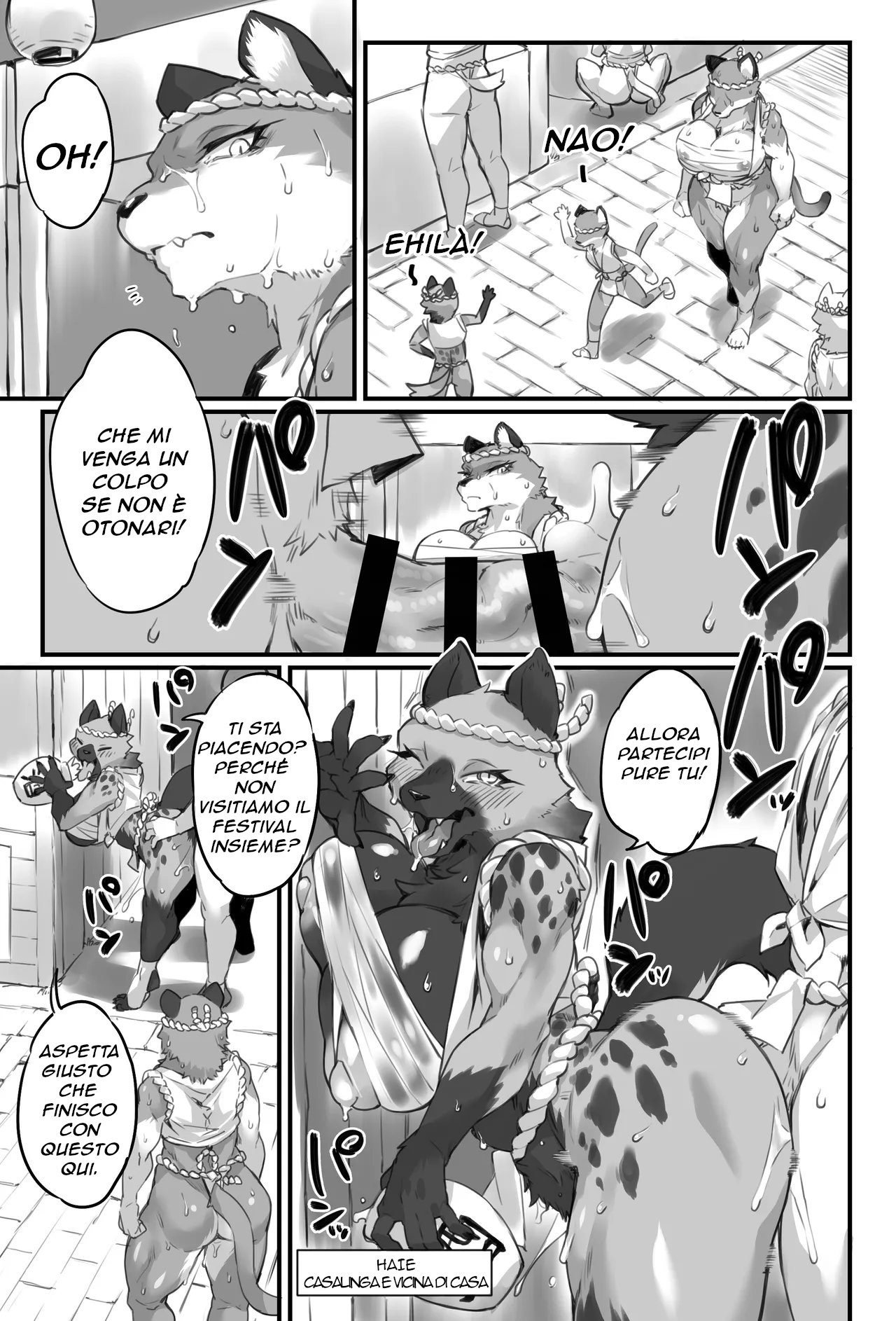 [SEVEN TAILS (fukuinu)] Otonari-san wa Fudou Kyou [Italian] numero di immagine  12