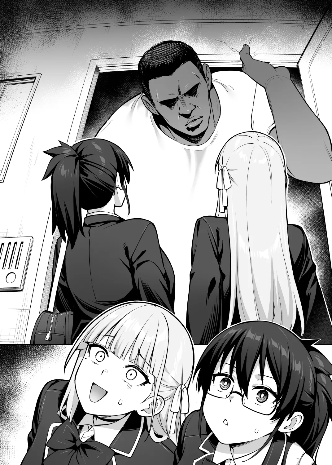 [TRY] Seitokai no Joshi-tachi ga Kyonyuu sugiru Ken 14 [Textless] [Decensored] 画像番号 2