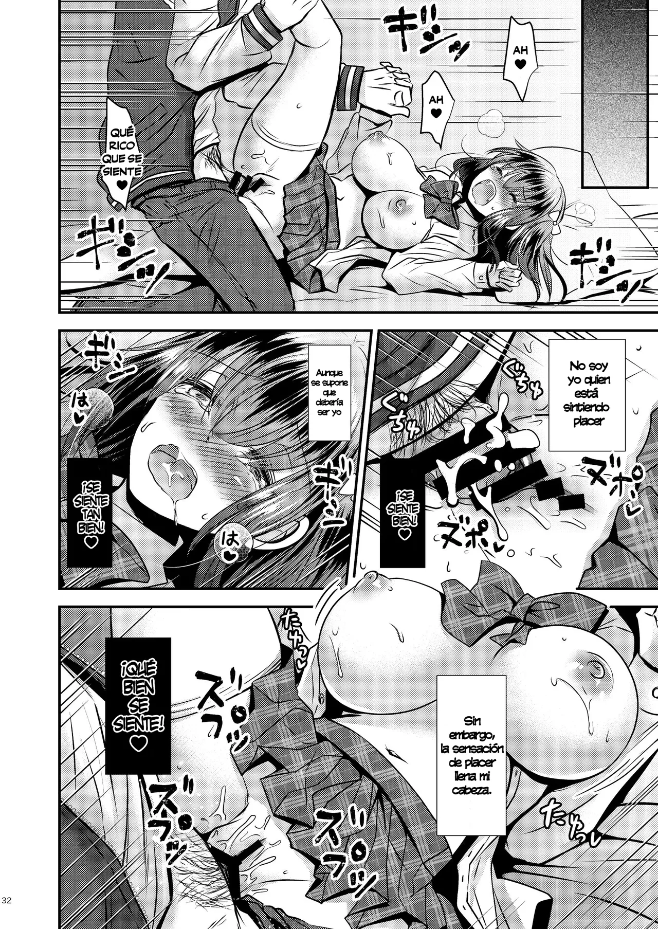 [Story Circle (Matsuzono)] Zoushoku Suru Jii [Spanish] [TF Scans] 이미지 번호 32