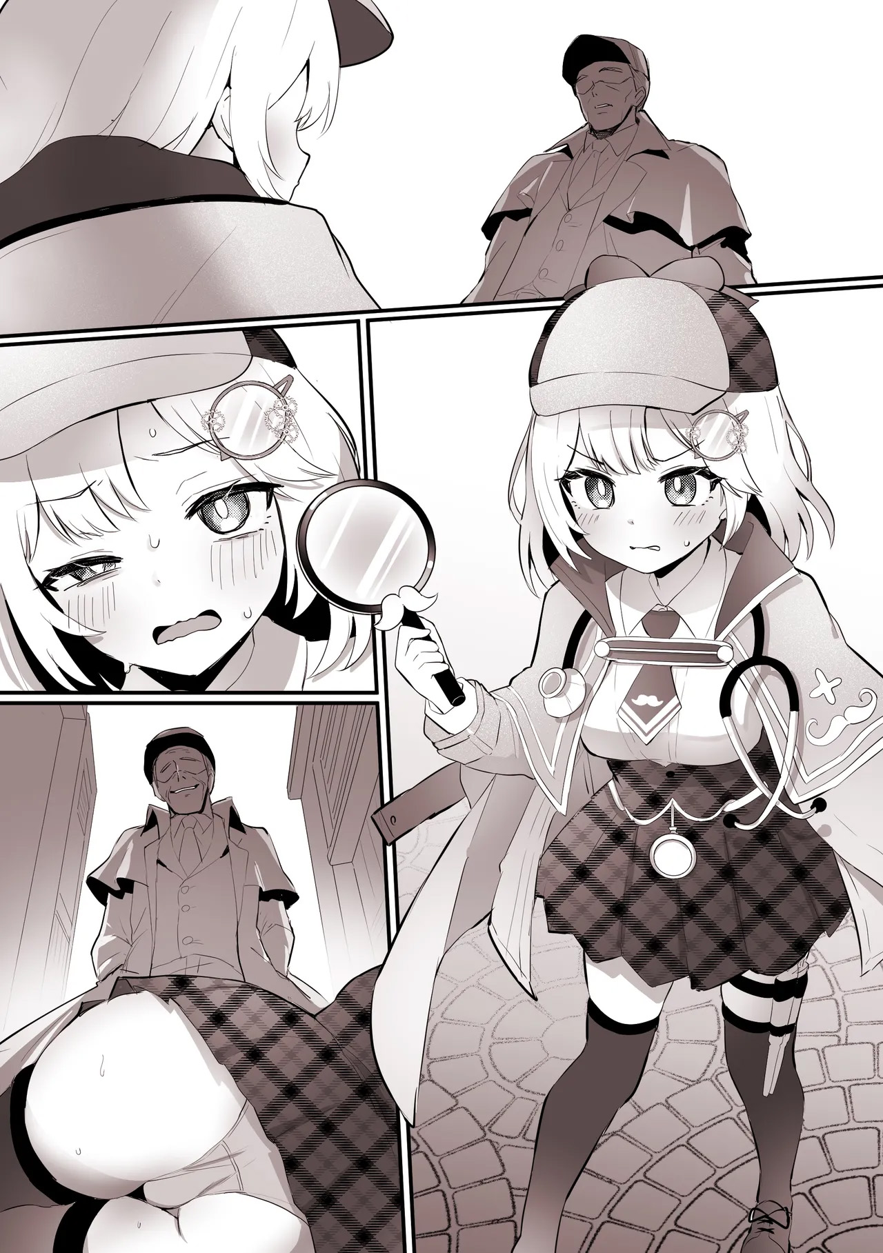 [こけもも] 自分の処女を奪った犯人に、アナルも奪われる アメ〇ア-1280x image number 9