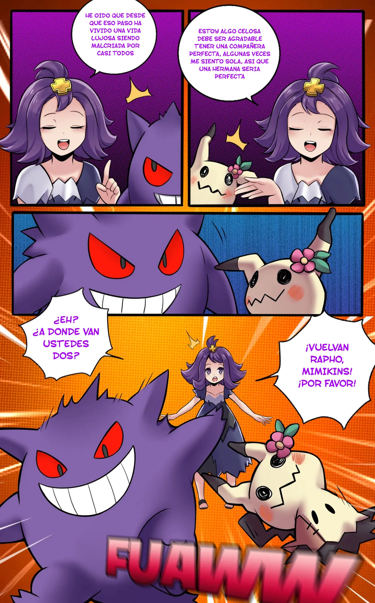 [MayiTGu & MeowWithMe] Mimikyu Myth 2 (Pokémon) [Spanish] [TF Scans] 图片编号 8