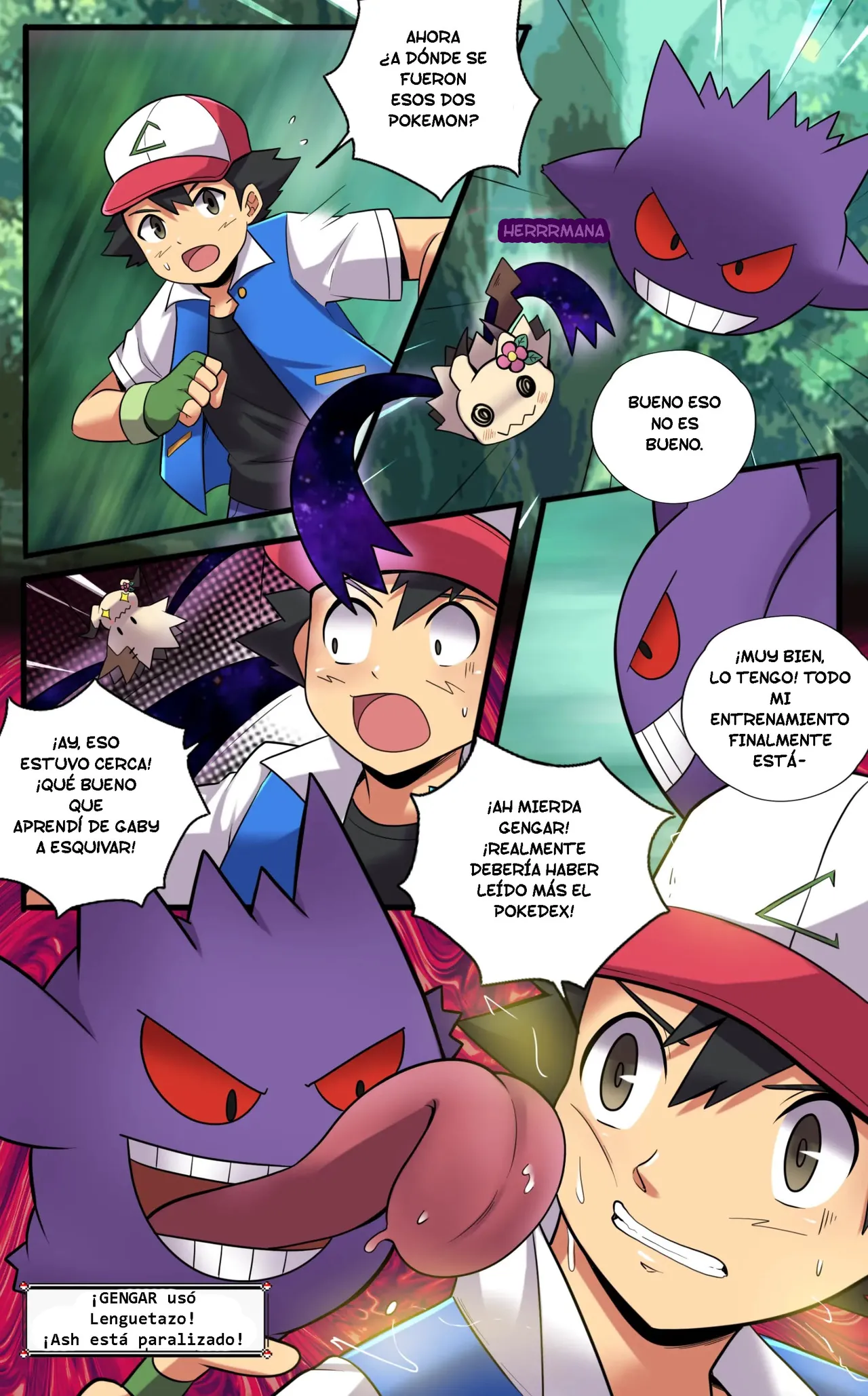 [MayiTGu & MeowWithMe] Mimikyu Myth 2 (Pokémon) [Spanish] [TF Scans] 图片编号 19
