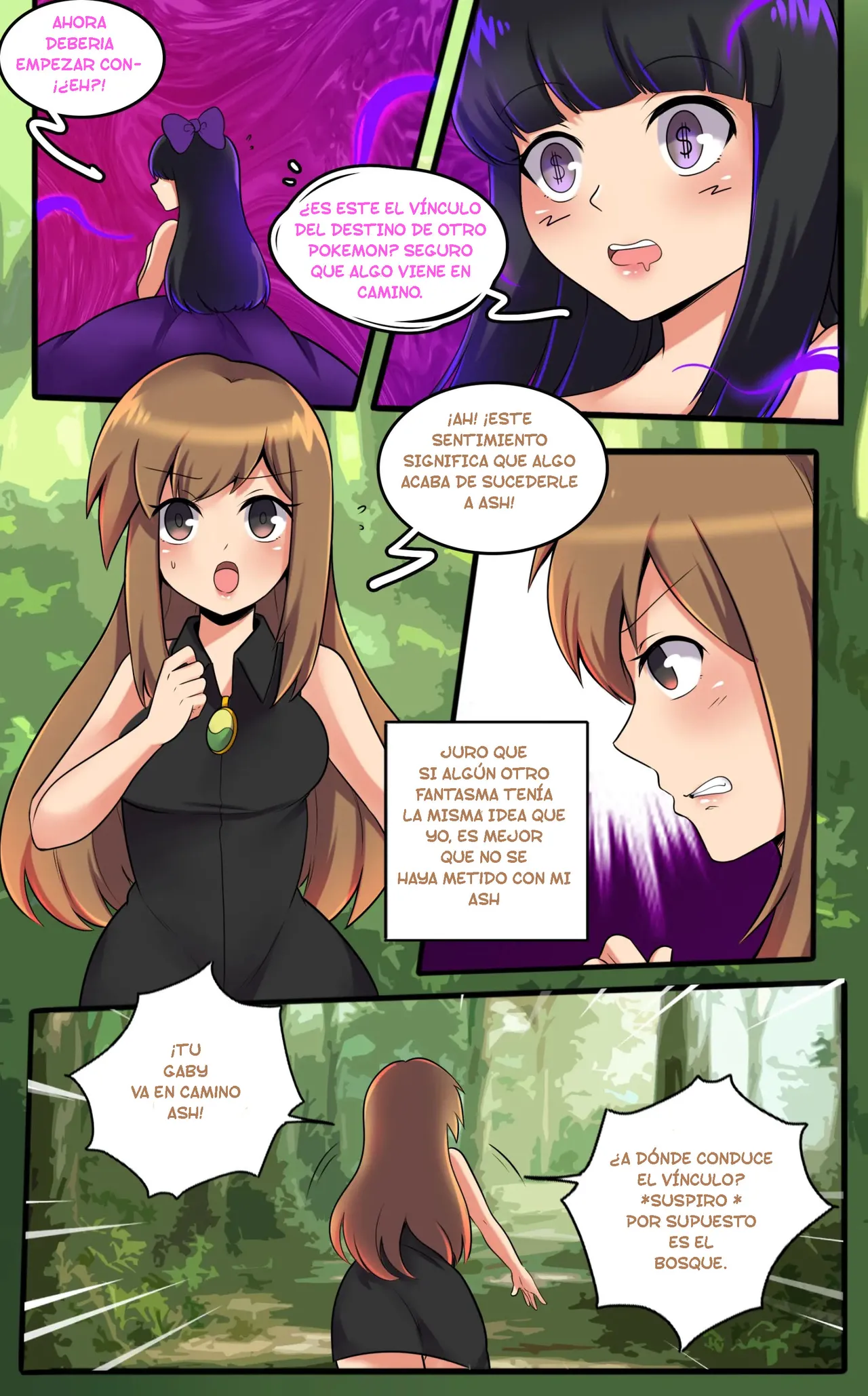 [MayiTGu & MeowWithMe] Mimikyu Myth 2 (Pokémon) [Spanish] [TF Scans] 图片编号 36