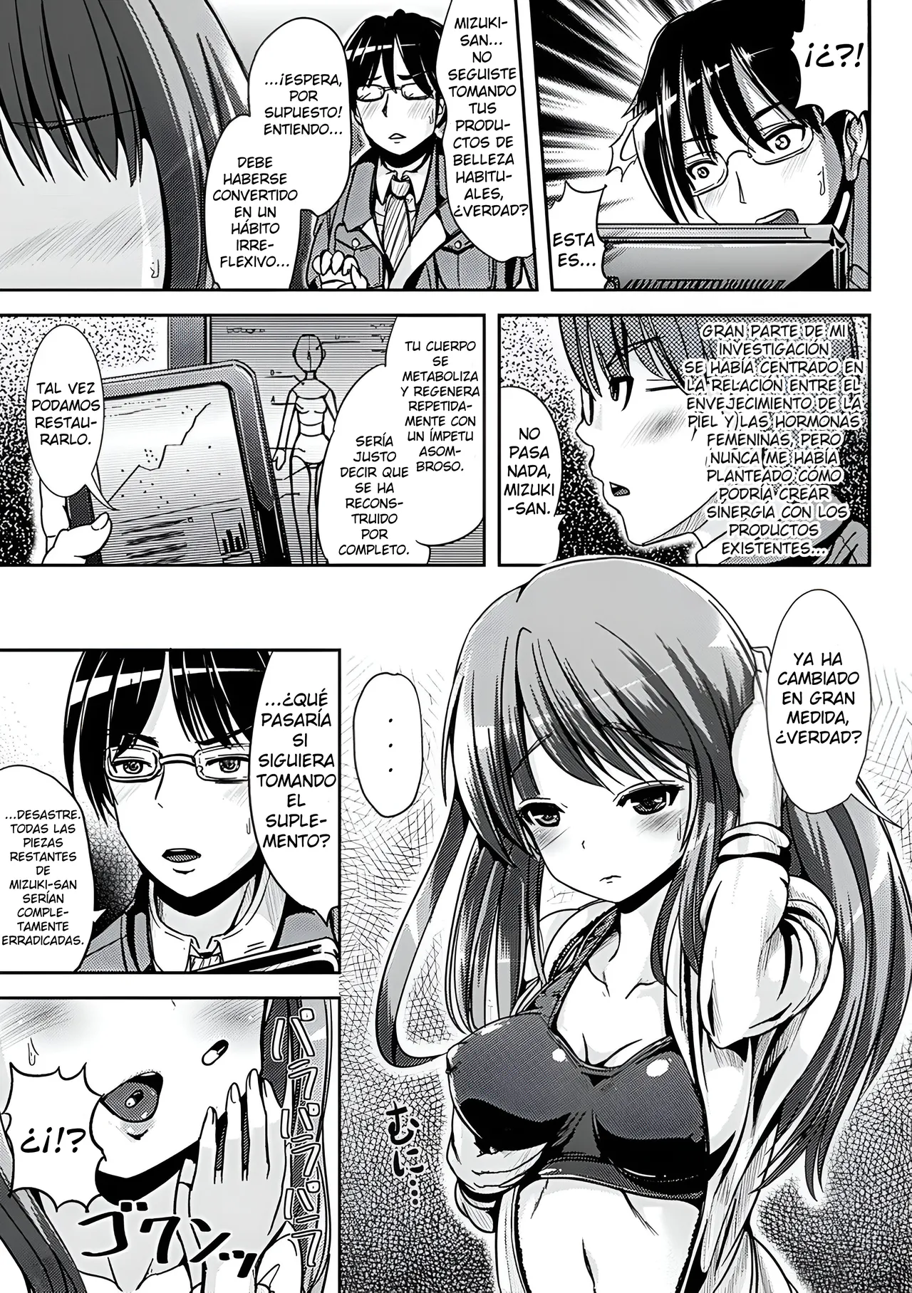 [Marneko] Onnanoko Supplement (Onnanoko Supple ~Seitenkan Shite Hoken no Jugyou~) [Spanish] [TF Scans] [Digital] 画像番号 8