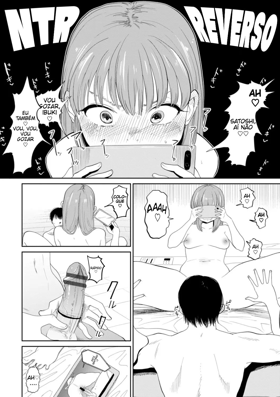 [Kan-non Ritsu] Gyaku NTR Suki na Kanojo second 一 Yūki netorare chōkyō-hen ichi 一 [Portuguese-BR] [Digital] 이미지 번호 4