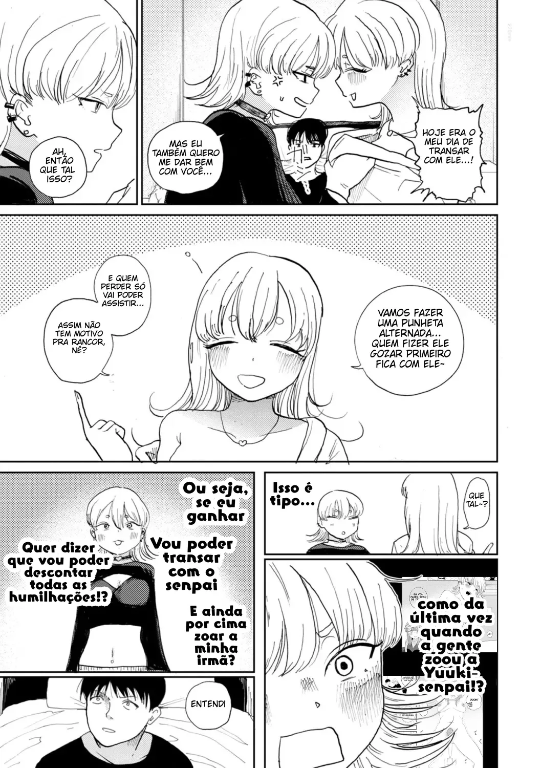 [Kan-non Ritsu] Zoku Gyaku NTR suki na kanojo [Portuguese-BR] [Digital] 이미지 번호 11