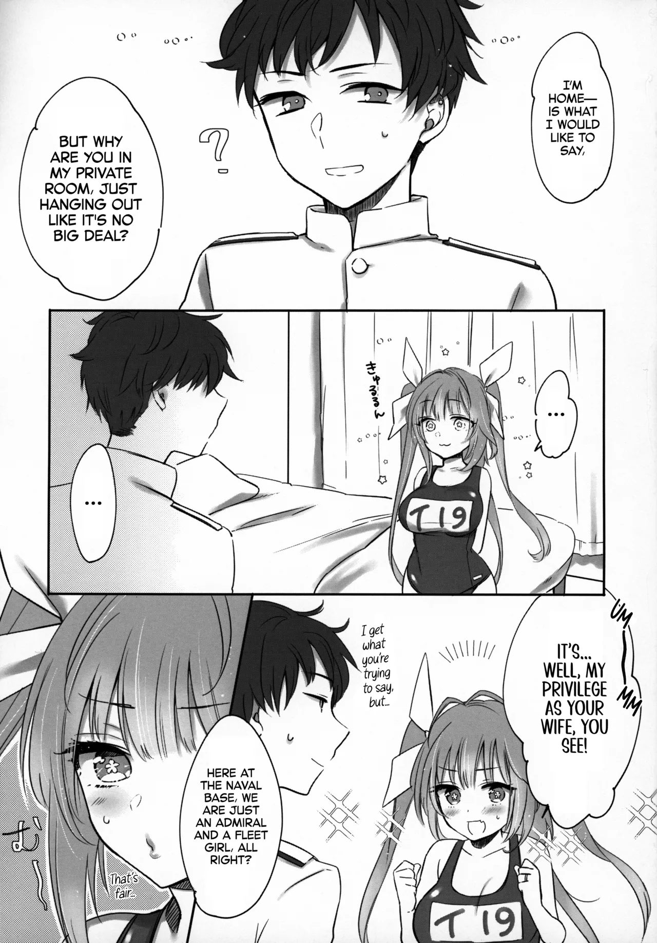 (C96) [3260 (Saburou)] KissHug. (Kantai Collection -KanColle-) [English] [Ne-Kai Agenda] image number 4