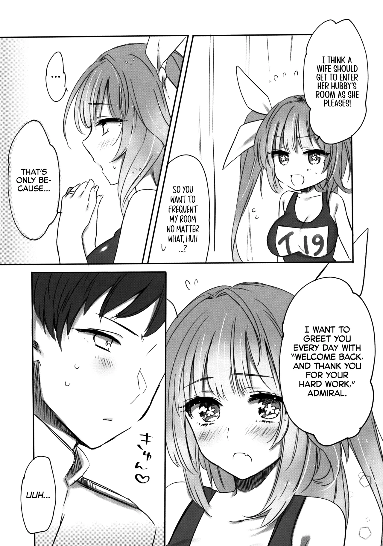 (C96) [3260 (Saburou)] KissHug. (Kantai Collection -KanColle-) [English] [Ne-Kai Agenda] image number 5