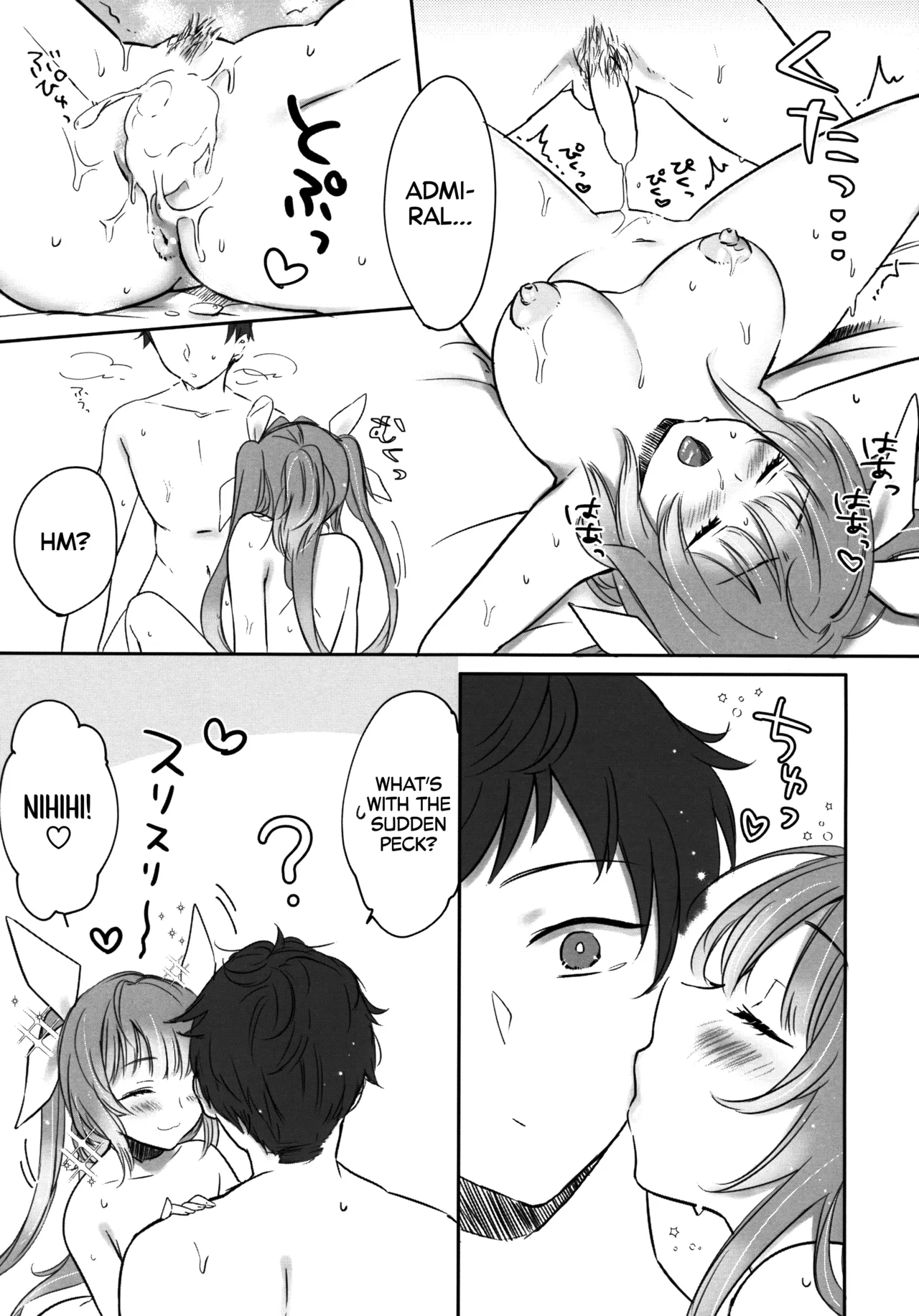 (C96) [3260 (Saburou)] KissHug. (Kantai Collection -KanColle-) [English] [Ne-Kai Agenda] image number 18