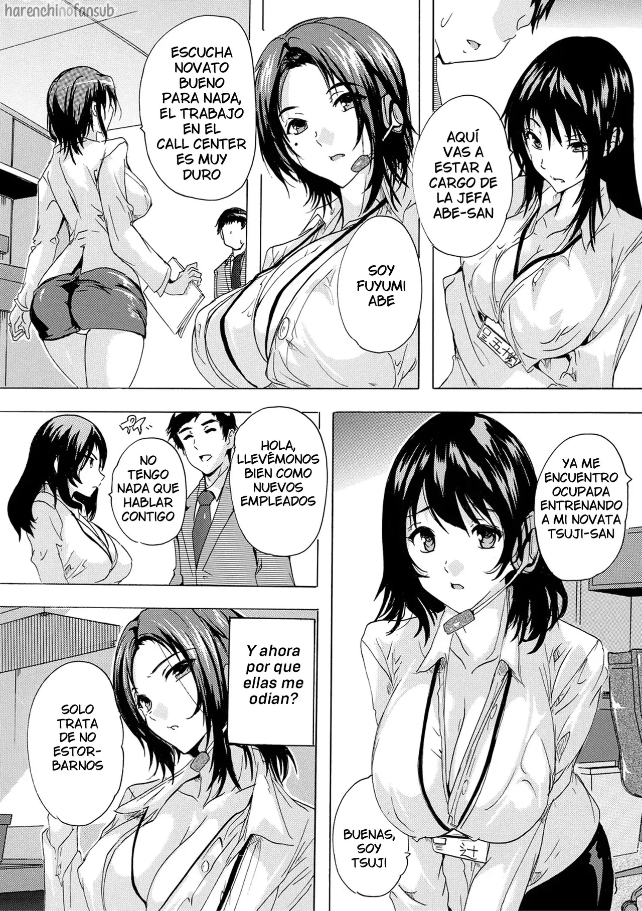 [Natsuka Q-ya] Saiin! Zenra Kaisha (Chap. 2) | Afrodisiaco! La Empresa Nudista (Cap. 2) [Spanish] [Digital] [Harenchi no Fansub] image number 5