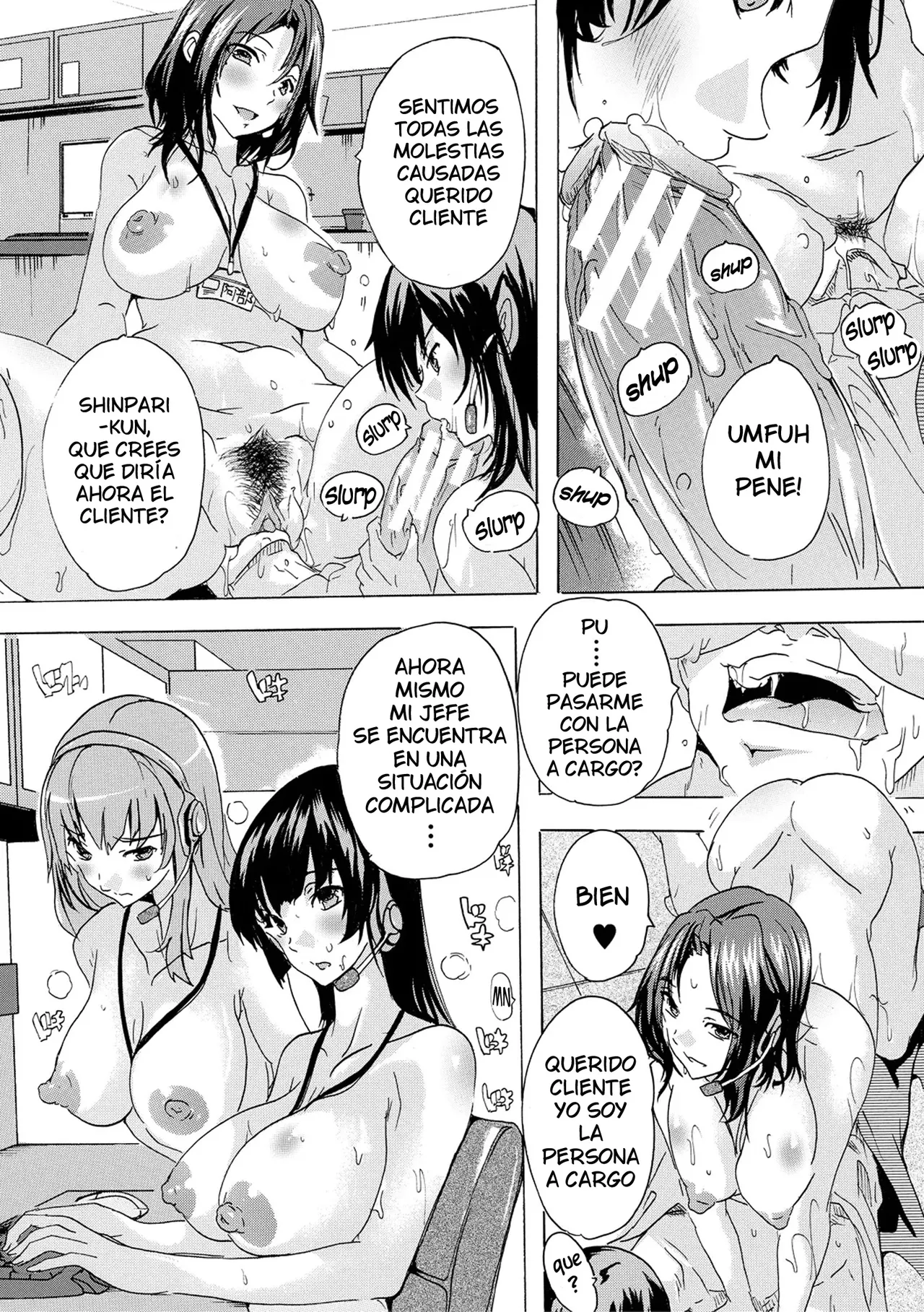 [Natsuka Q-ya] Saiin! Zenra Kaisha (Chap. 2) | Afrodisiaco! La Empresa Nudista (Cap. 2) [Spanish] [Digital] [Harenchi no Fansub] image number 11