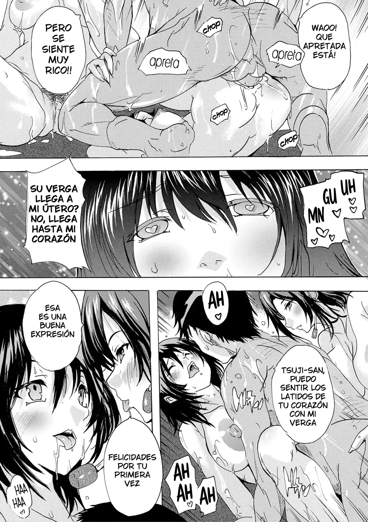 [Natsuka Q-ya] Saiin! Zenra Kaisha (Chap. 2) | Afrodisiaco! La Empresa Nudista (Cap. 2) [Spanish] [Digital] [Harenchi no Fansub] image number 17