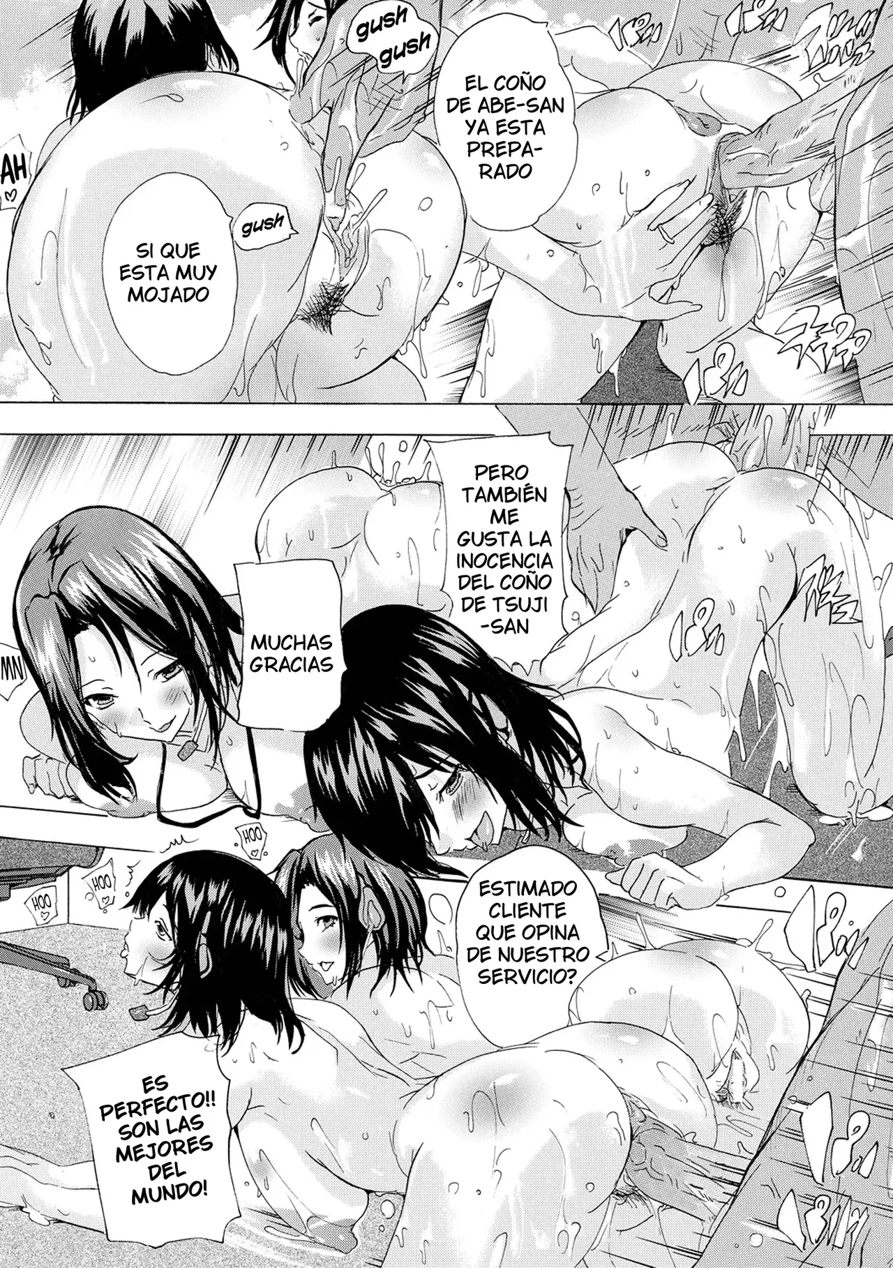 [Natsuka Q-ya] Saiin! Zenra Kaisha (Chap. 2) | Afrodisiaco! La Empresa Nudista (Cap. 2) [Spanish] [Digital] [Harenchi no Fansub] image number 21