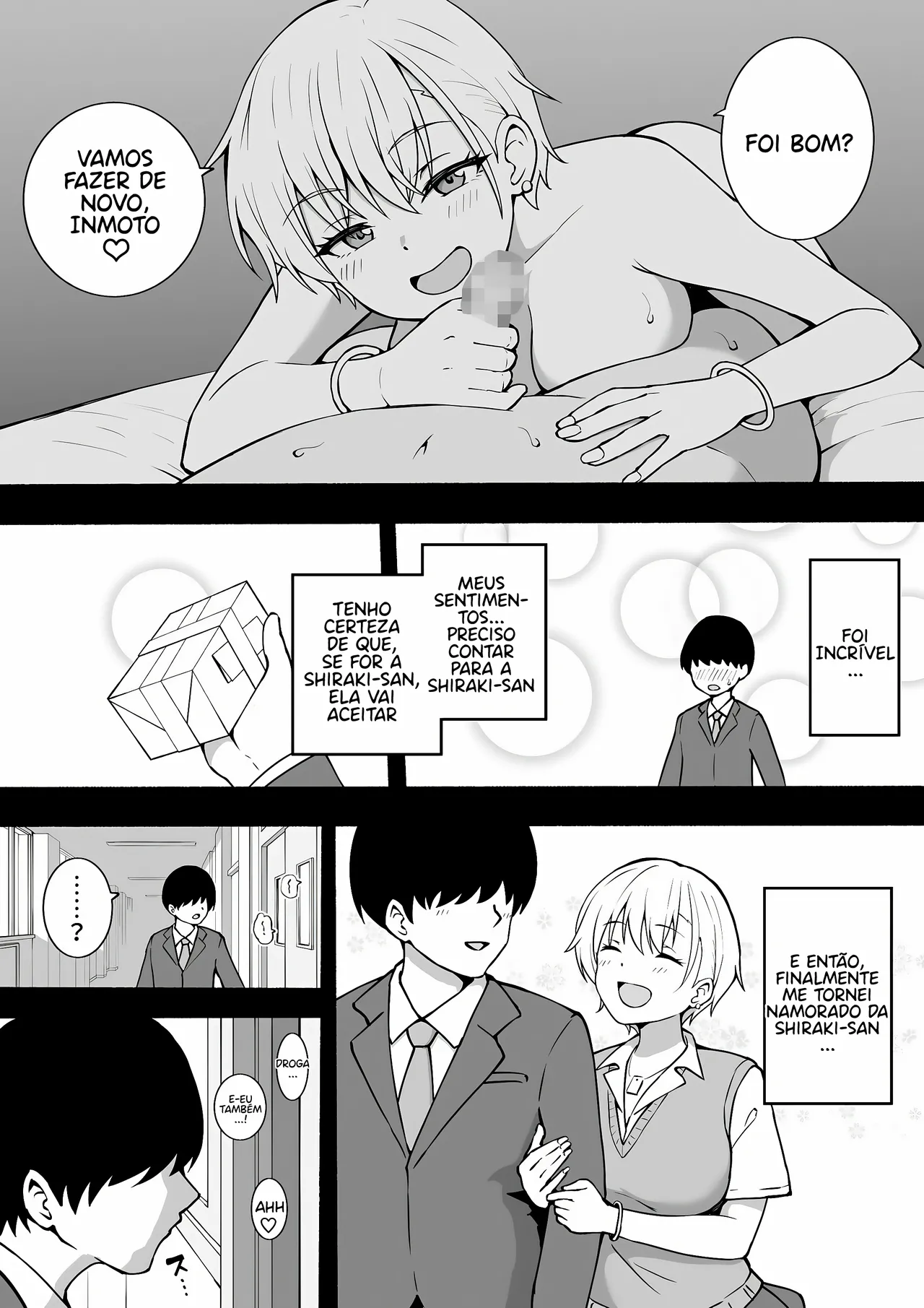 [Okiha] Shiraki-san [portuguese-BR] + [Textless] image number 3