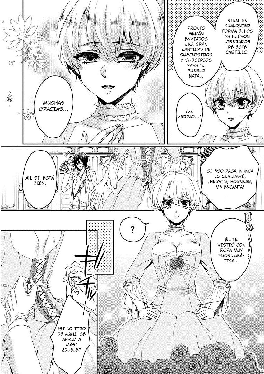 [Saotome Mokono] Kyououji no Ibitsu na Shuuai ~Nyotaika Knight no Totsukitooka~ Ch. 2 [Spanish] [Digital] numero di immagine  13