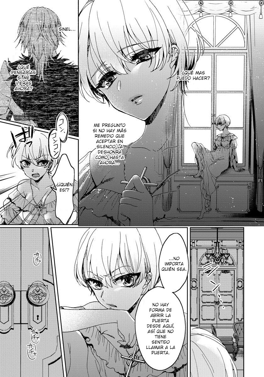 [Saotome Mokono] Kyououji no Ibitsu na Shuuai ~Nyotaika Knight no Totsukitooka~ Ch. 2 [Spanish] [Digital] numero di immagine  30