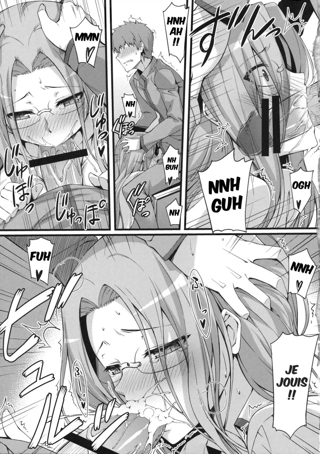 (C84) [S.S.L (Yanagi)] Rider san to Gakusei Fuku. (Fate/hollow ataraxia) [French] {SAXtrad} изображение № 12