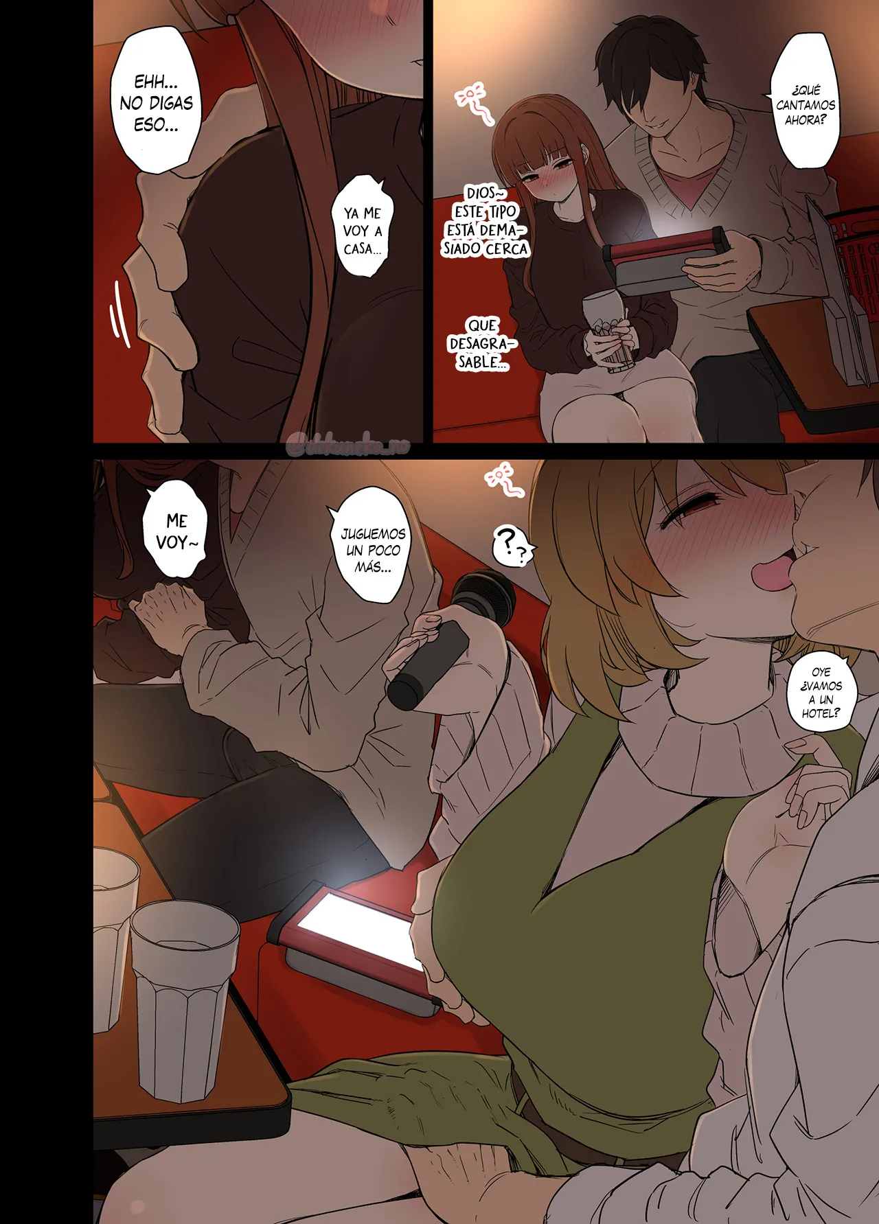 [Dokuneko Noil] Gotou Hitori ni Warui Koto o Suru Hanashi (Zenpen) + (Kouhen) | Haciéndole cosas malas a Hitori Gotou estando borracha (Bocchi the Rock!) [Spanish] [Traducciones necesarias] 图片编号 27