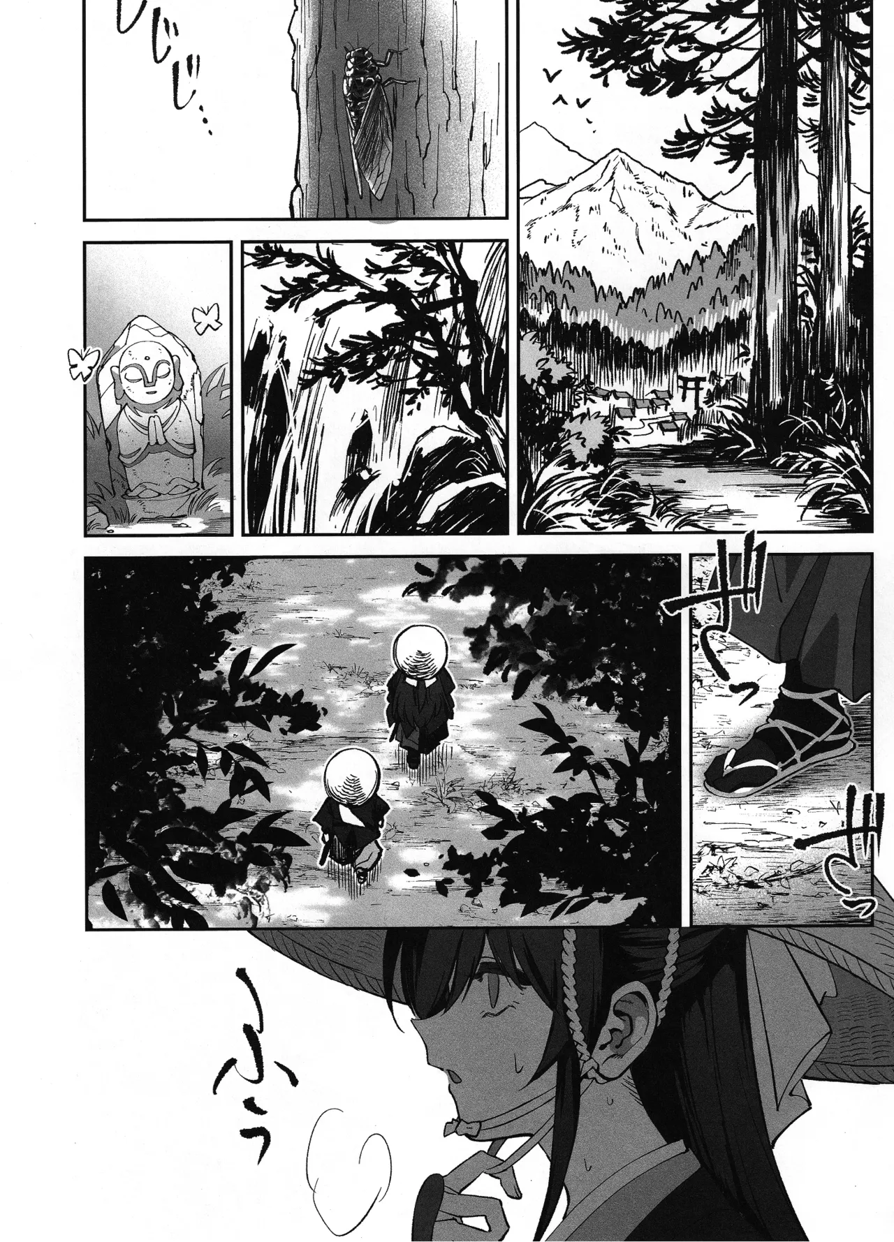 (C106) [Dokudami (Okita Ababa)] Manadeshi ga Touzoku ni Netorareta Hanashi image number 4