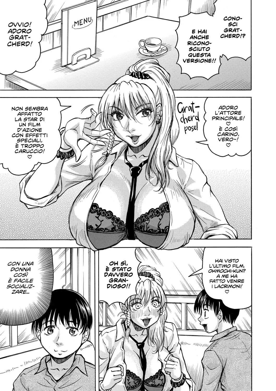 [Jamming] Jukujo Gal ni Okasaretai?! l Hai voglia di farti scopare da una Jukujo Gyaru?! Cap.1 [Italian] [Hentai Fantasy] Bildnummer 12