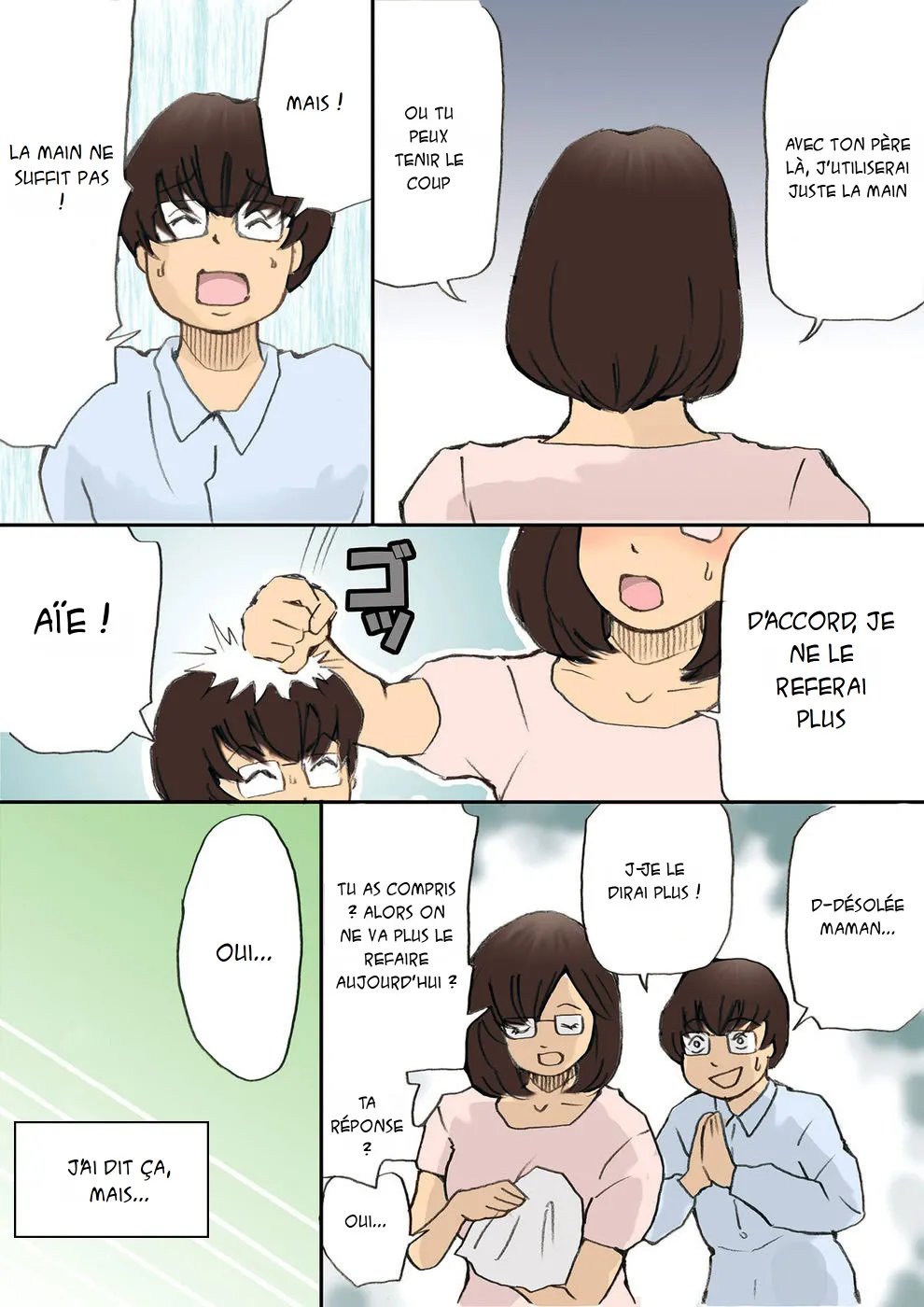 [Shiki Hanana] Mama o Haramasu Daisakusen!! part 1 | Faisons une vidéo maman part 1 [french][x-manga.net] 画像番号 22